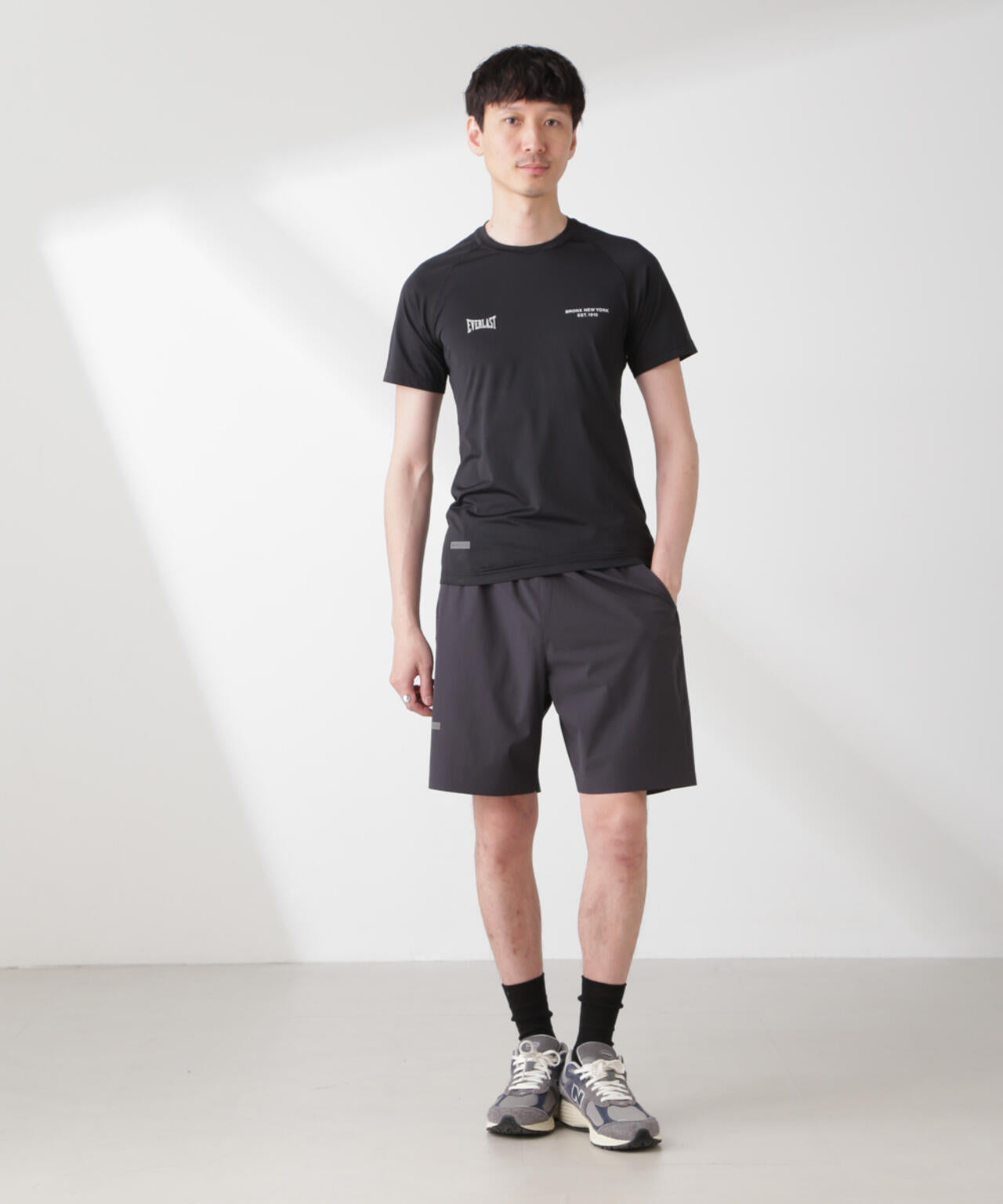 「EVERLAST」 ジャストフィット GYM Tシャツ 6685124242