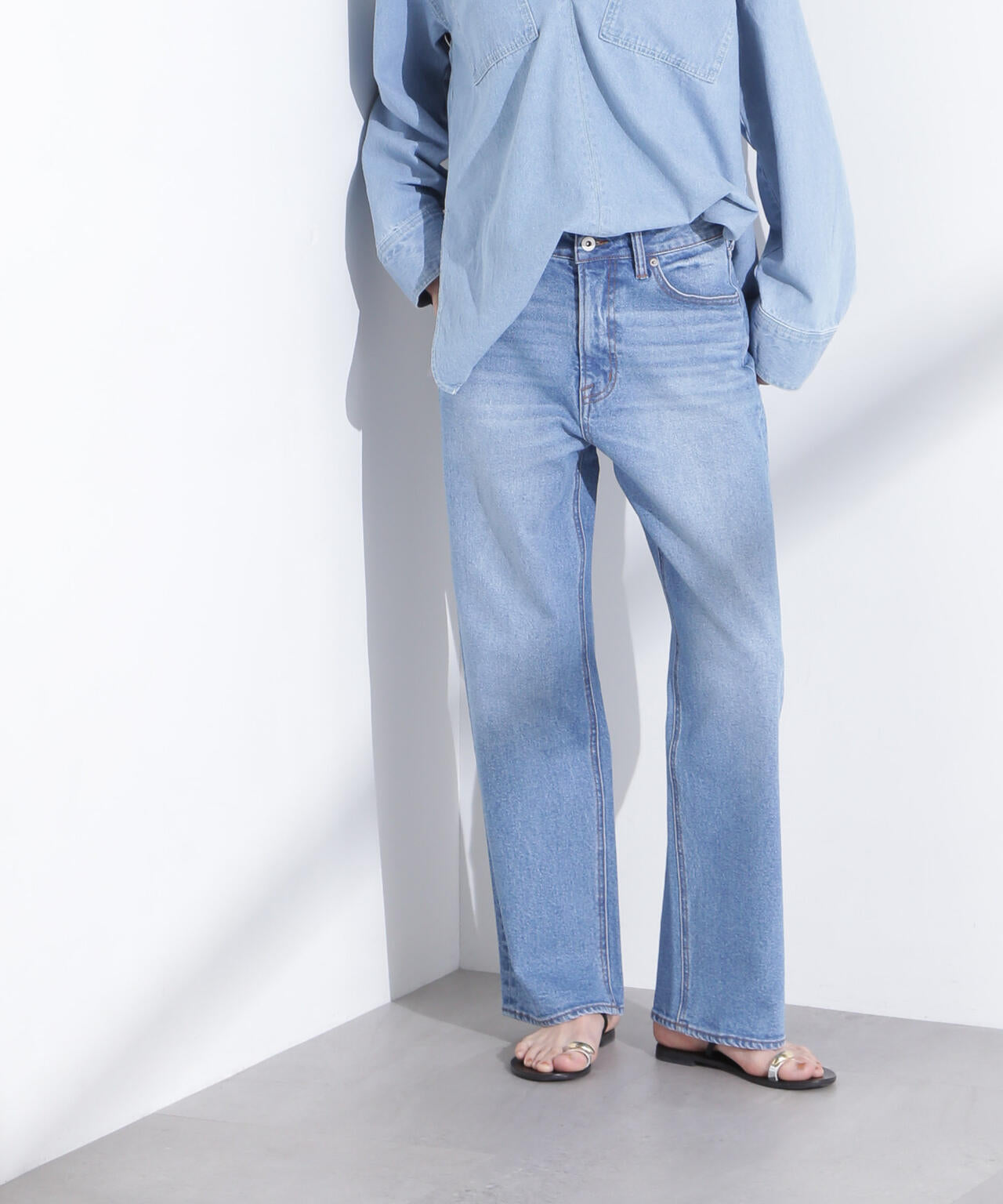 「MC」”TIMELESS WARDROBE”ストレートフィットデニム 6695127316
