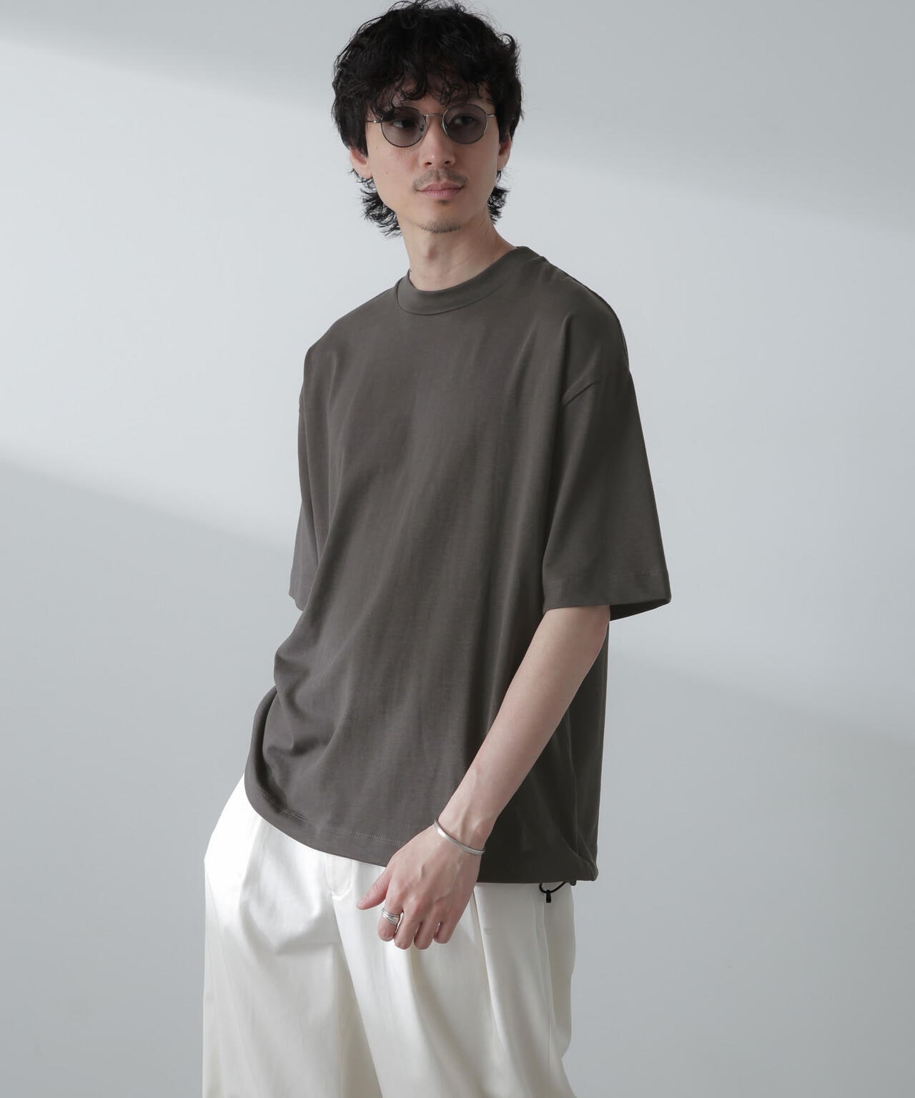 NORMANBROS別注 ドローコードBIGTシャツ 半袖 6724124251