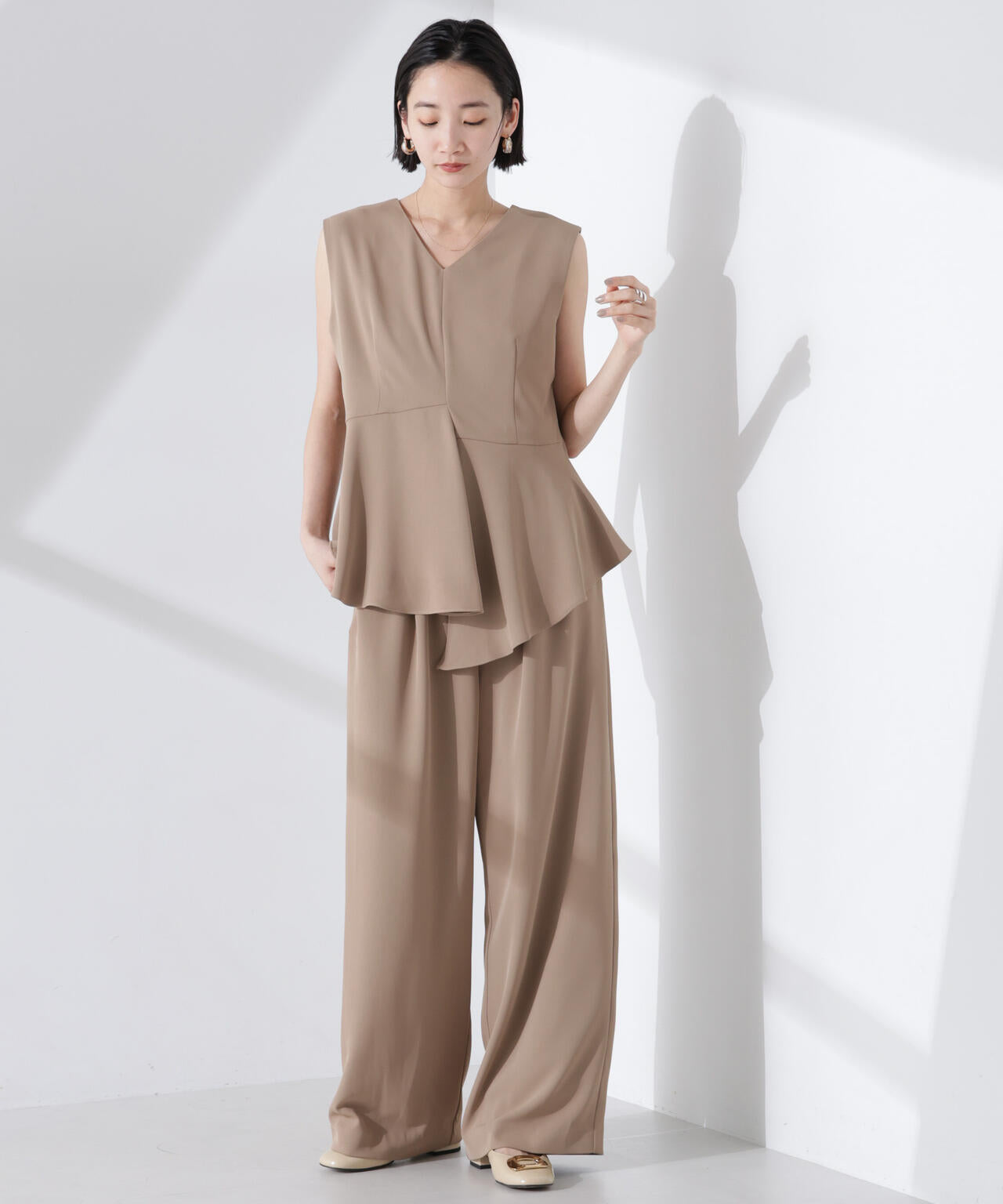 troisieme chaco/ダブルクロス 2WAYセットアップパンツ 6715129003