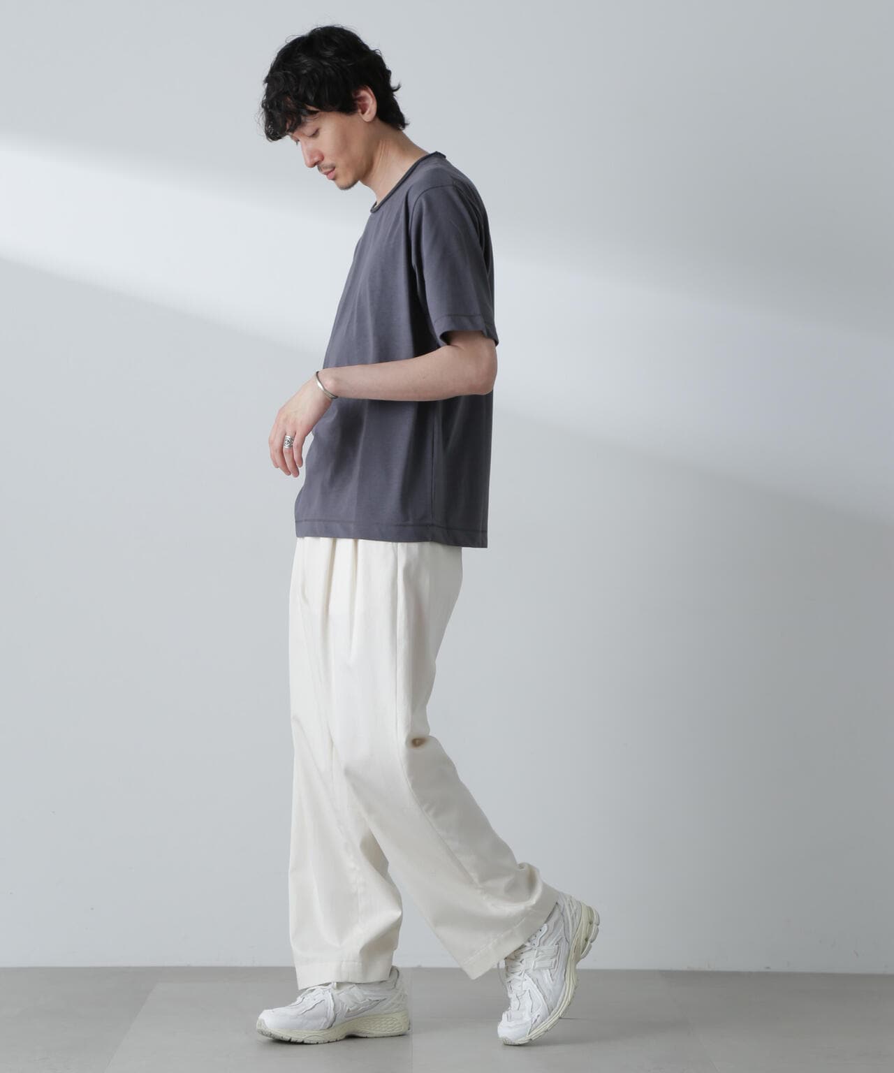 ダブルロールネック プレーティングTシャツ 6684124251