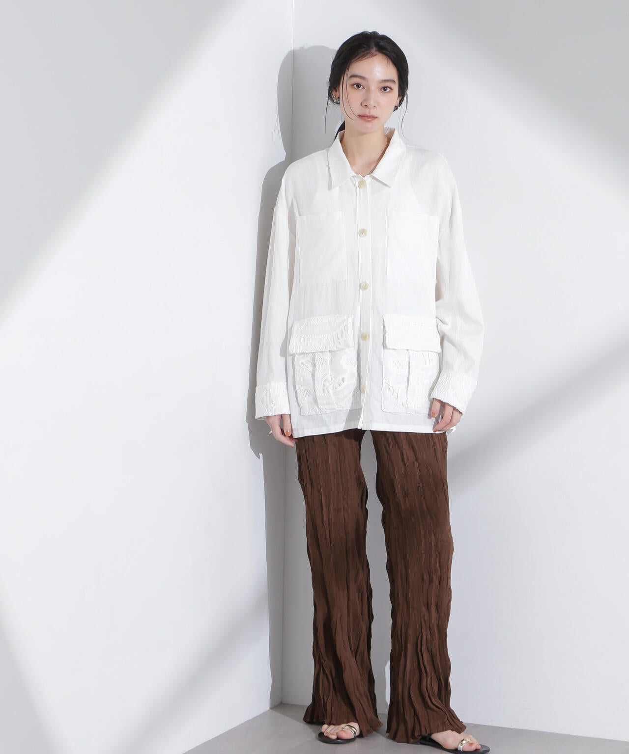 Gongdid Design/Wavy pants 6715127049