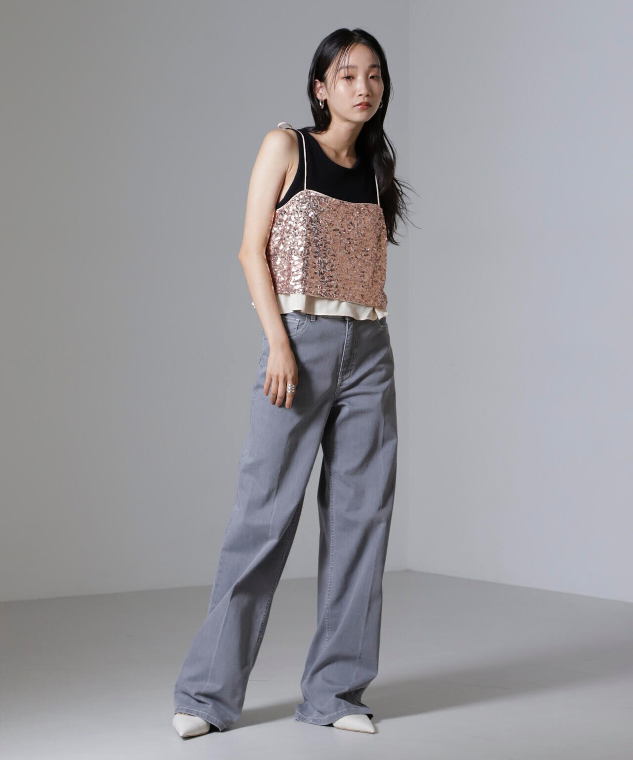 Baum und Pferdgarten/Sequins チューブキャミ(セットアップ可) 6714225002