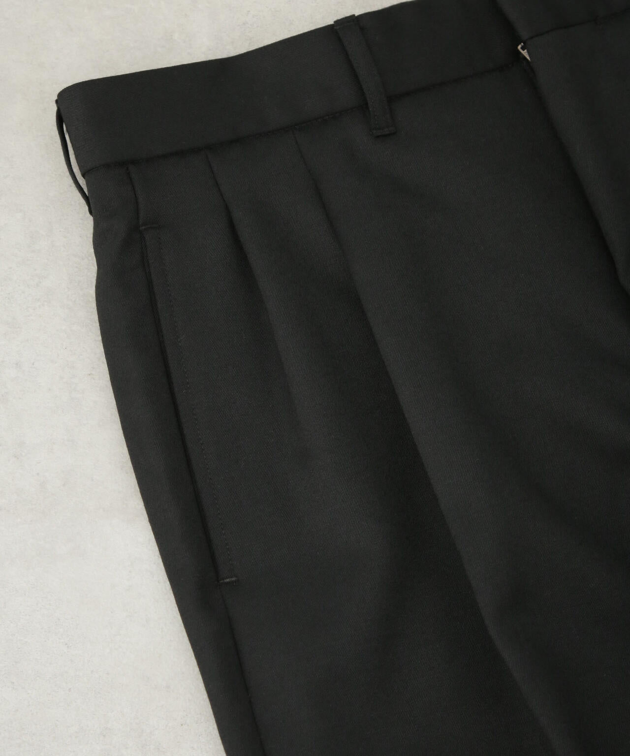 benine 9/Wool Gabardine Two-Tuck Slacks 6705127128