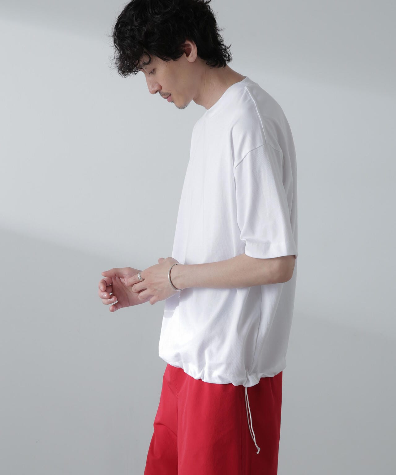 NORMANBROS別注 ドローコードBIGTシャツ 半袖 6724124251