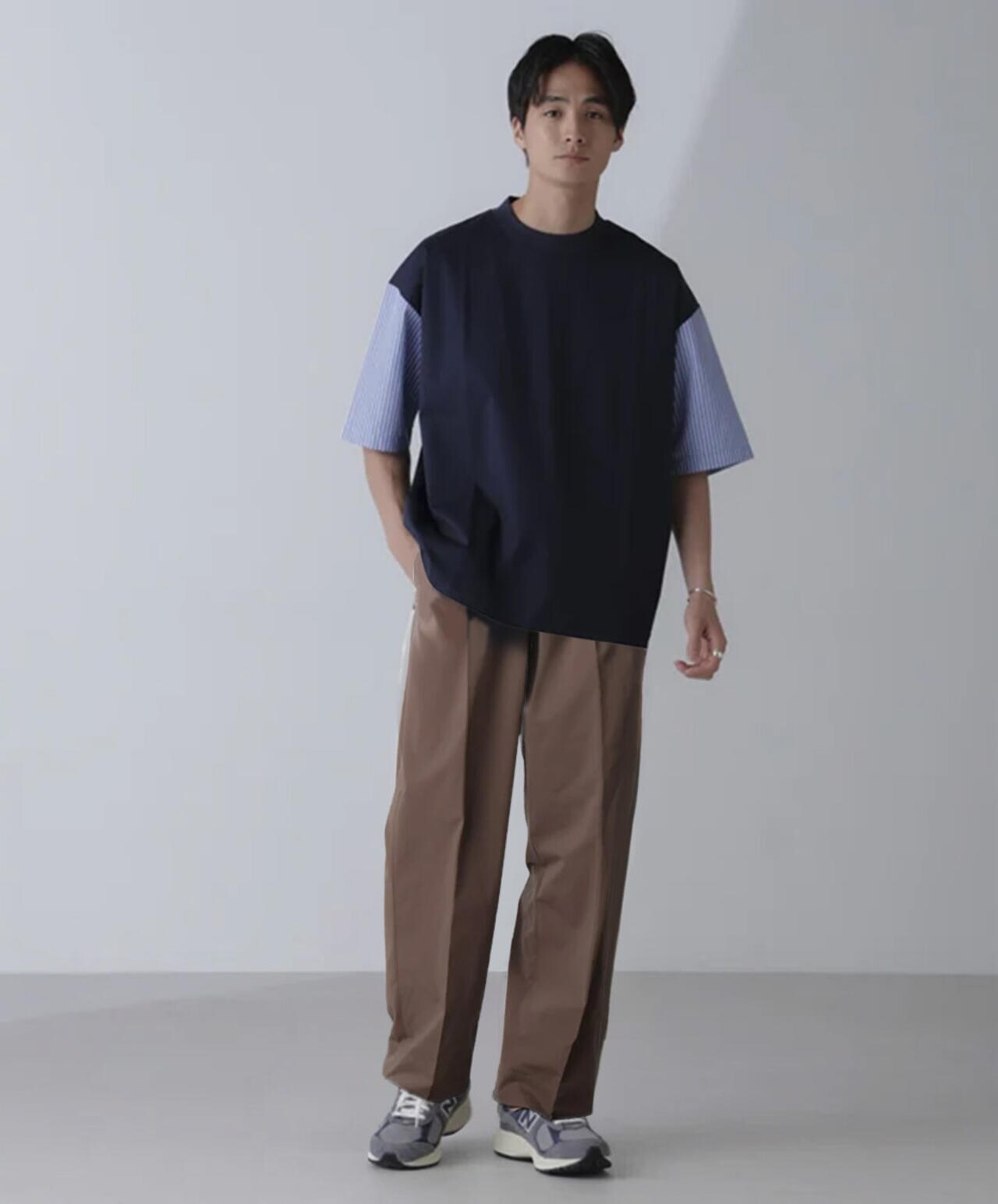 コンビハーフスリーブTシャツ 6684224209