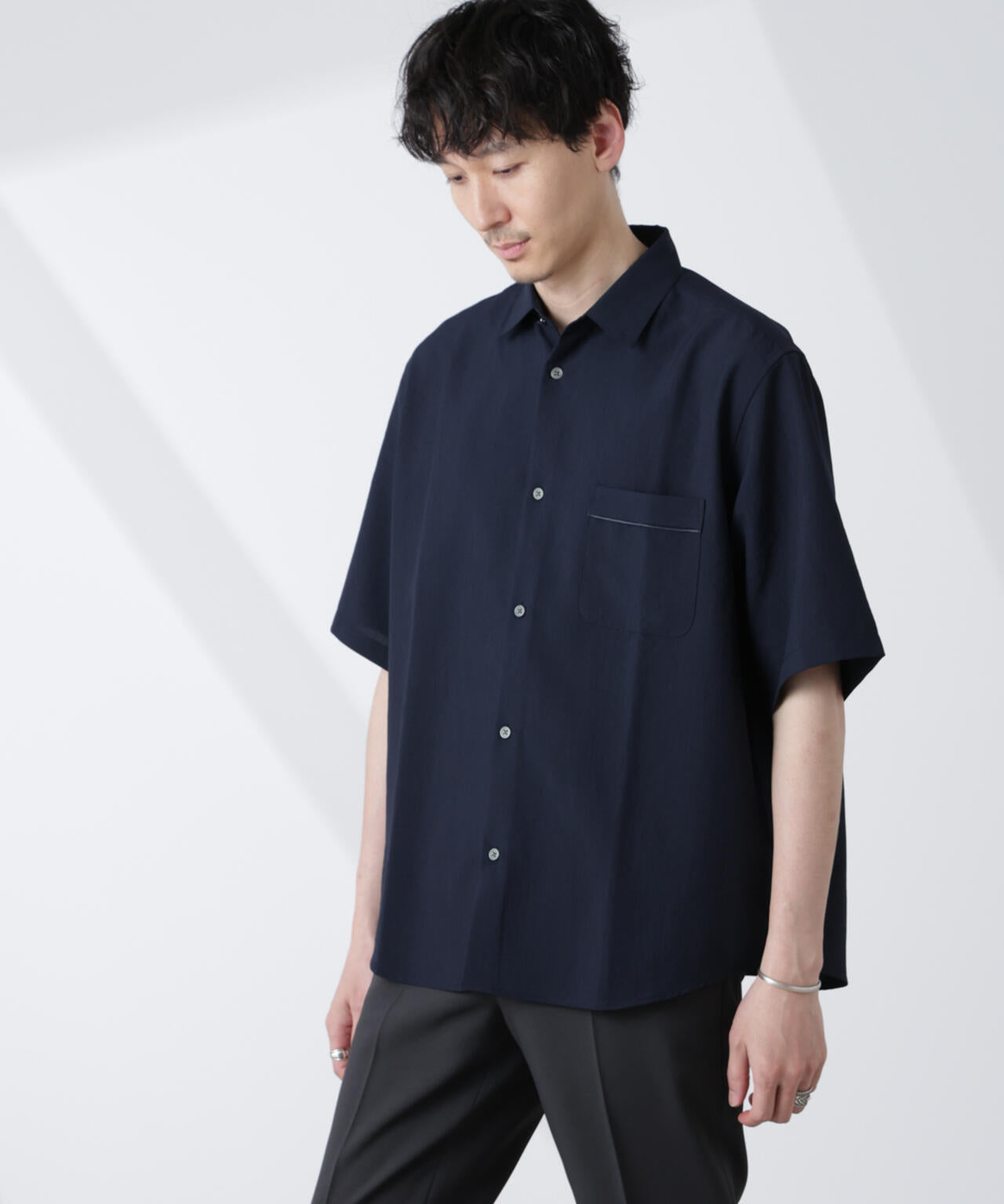 セオアルファシャツ 半袖(セットアップ可) 6725121208
