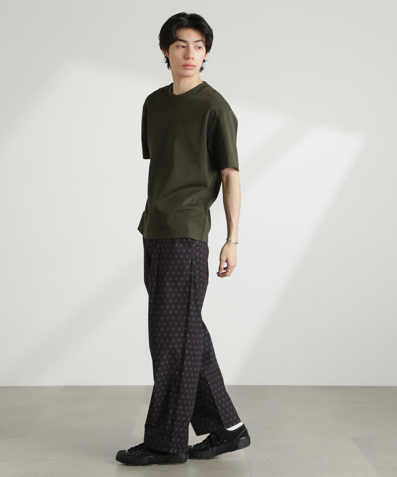ダブルスムースクルーネックBIGTシャツ 半袖 6725124213
