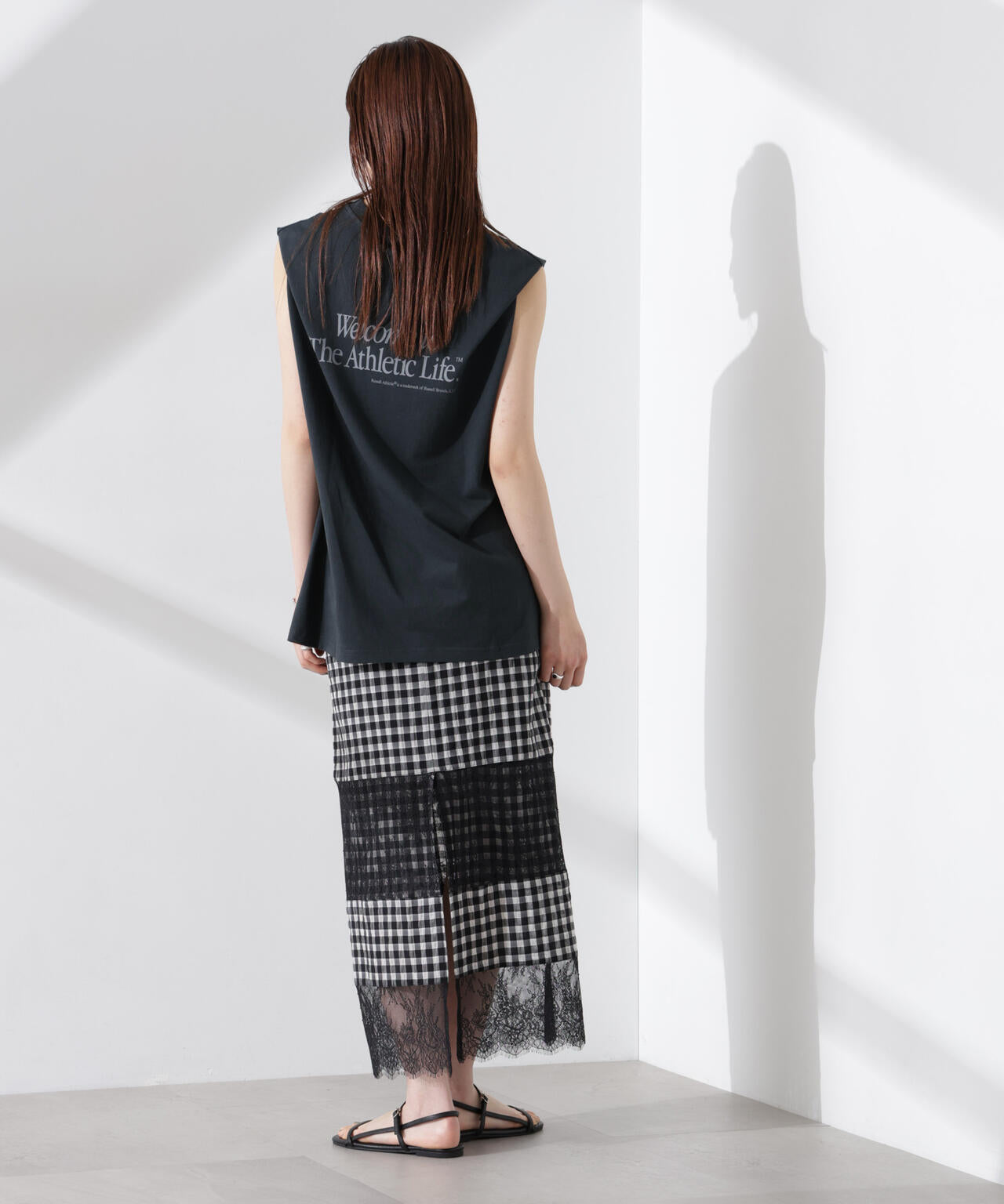 RUSSELL ATHLETIC/別注 Jersey Sleeveless Graphic T 6715124034