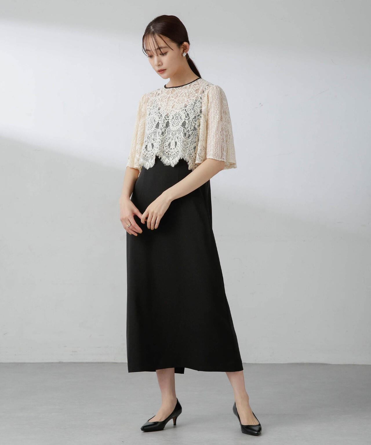 troisiemechaco/パネルレース ダブルクロス 3WAYワンピース 6714119024