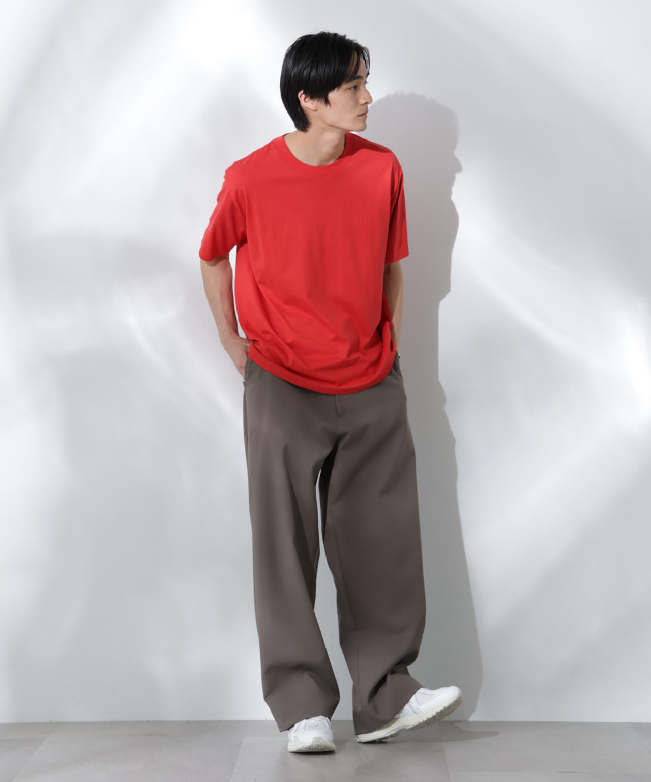 Anti Soaked(R)汗染み防止 De Light ミドルシルエットTシャツ 6685124211