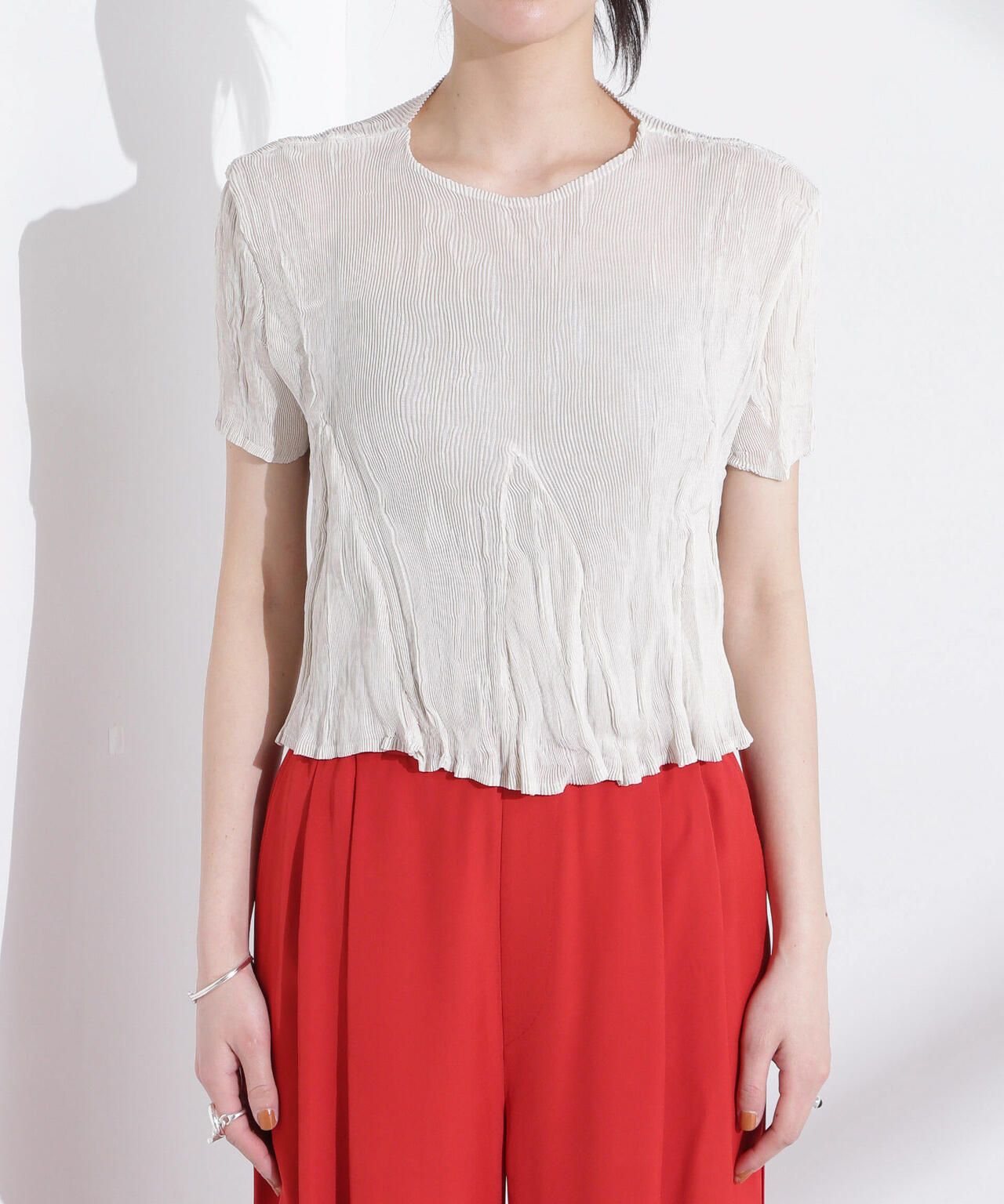 Gongdid Design/Wavy crop top 6715121012