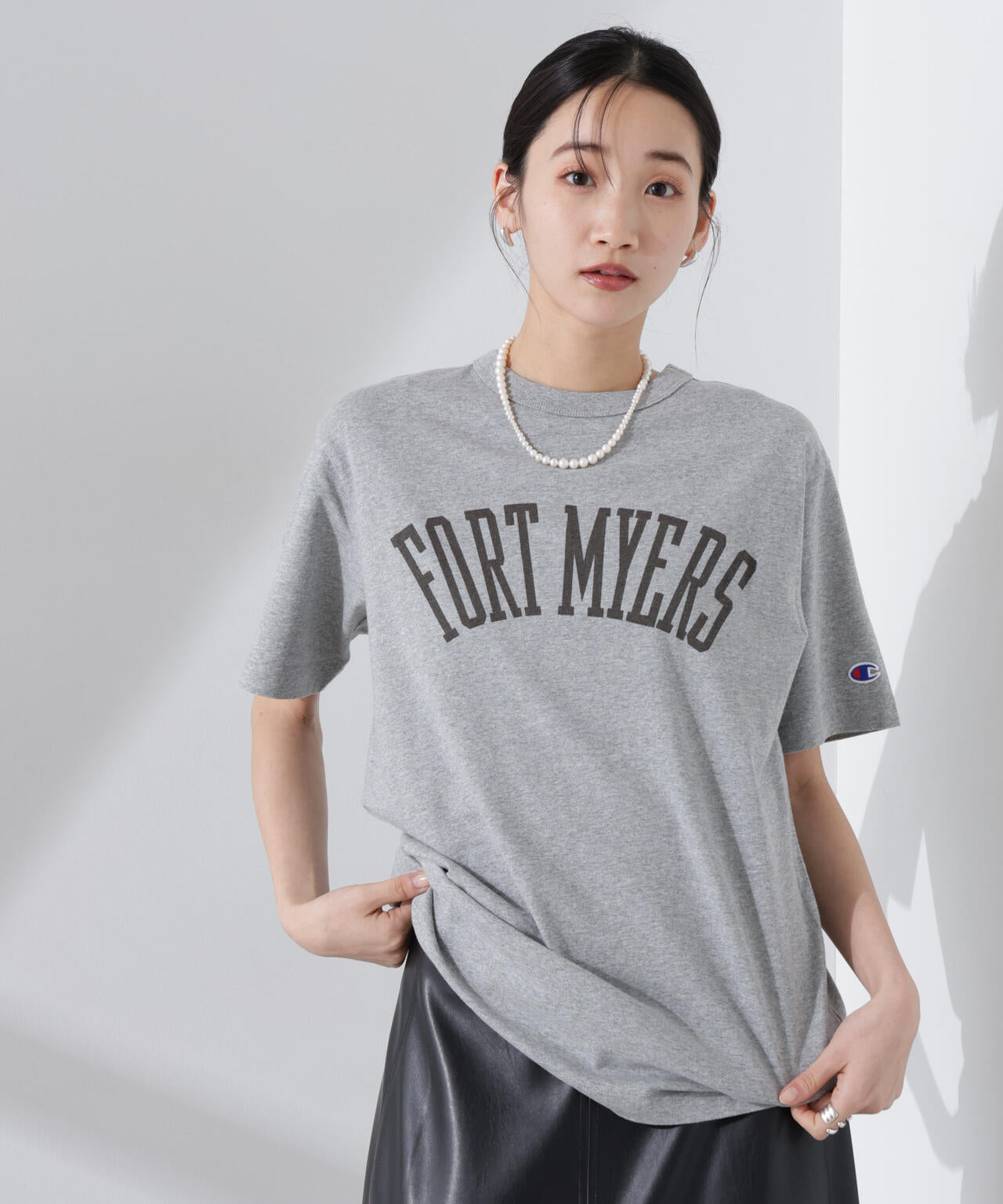 Champion/SHORT SLEEVE T-SHIRT 6715124005