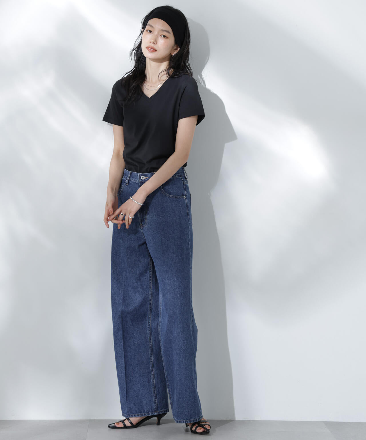 Anti Soaked(R) 汗染み防止VネックTシャツ 6695124301