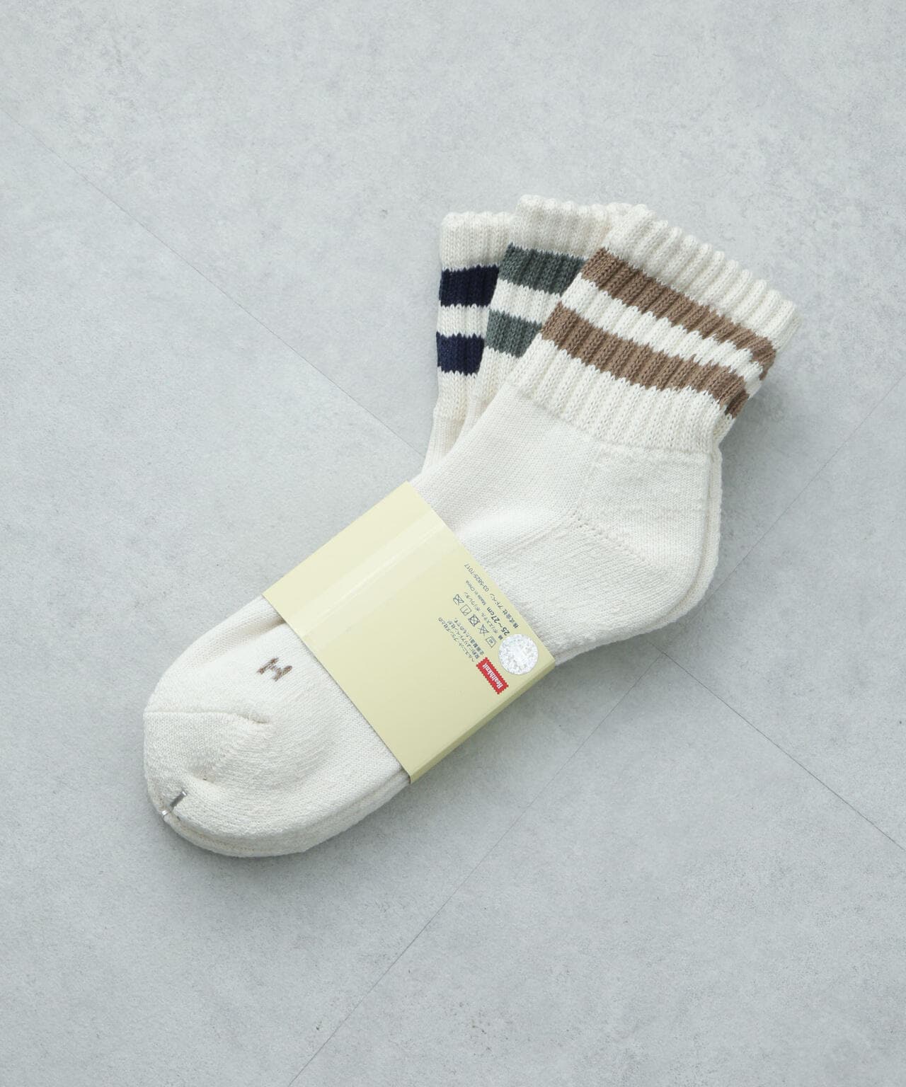 Healthknit/シンカーラインソックス 3足セット 6724251202