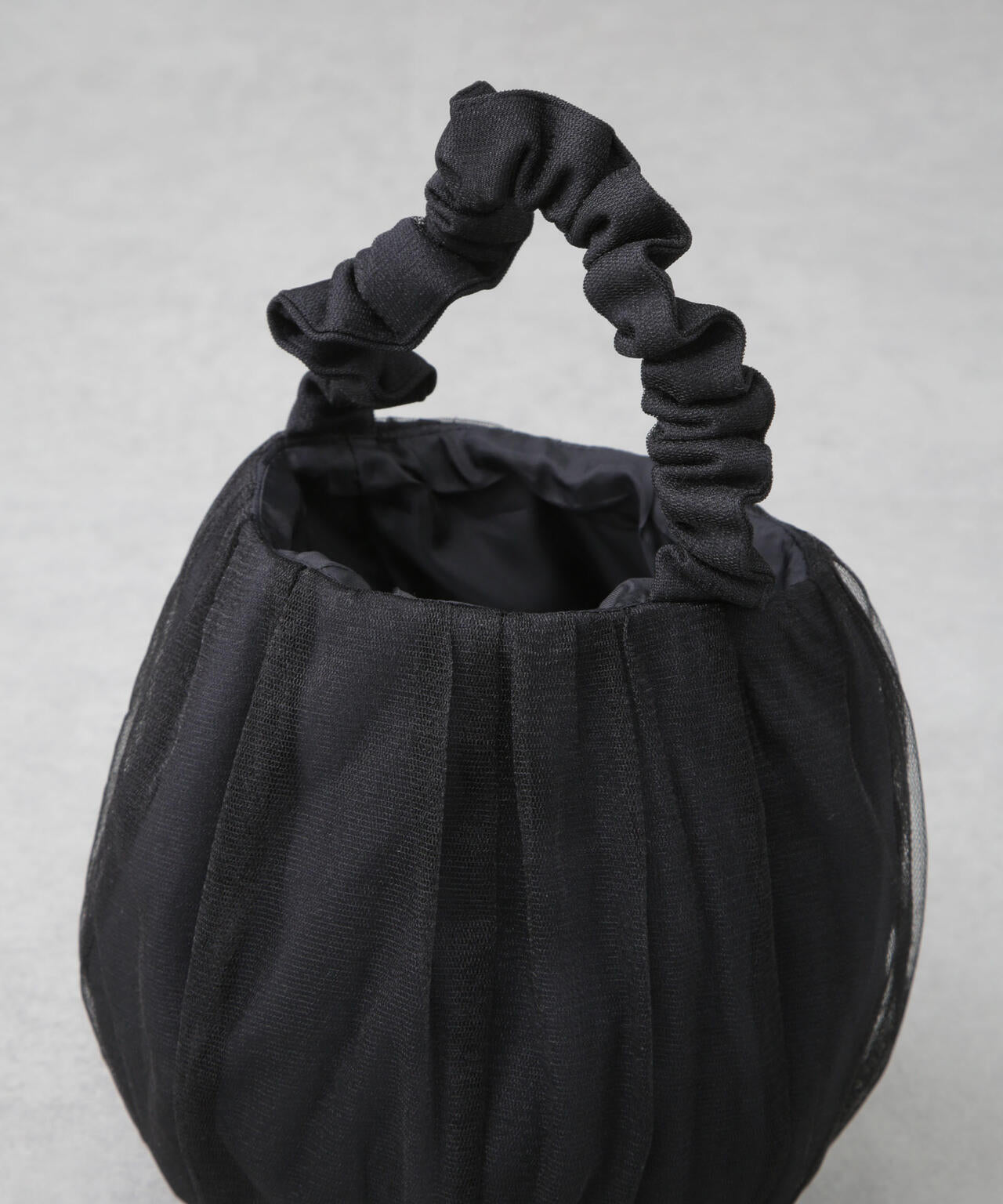 kaene/サークルギャザーハンドルバッグ 6715132072