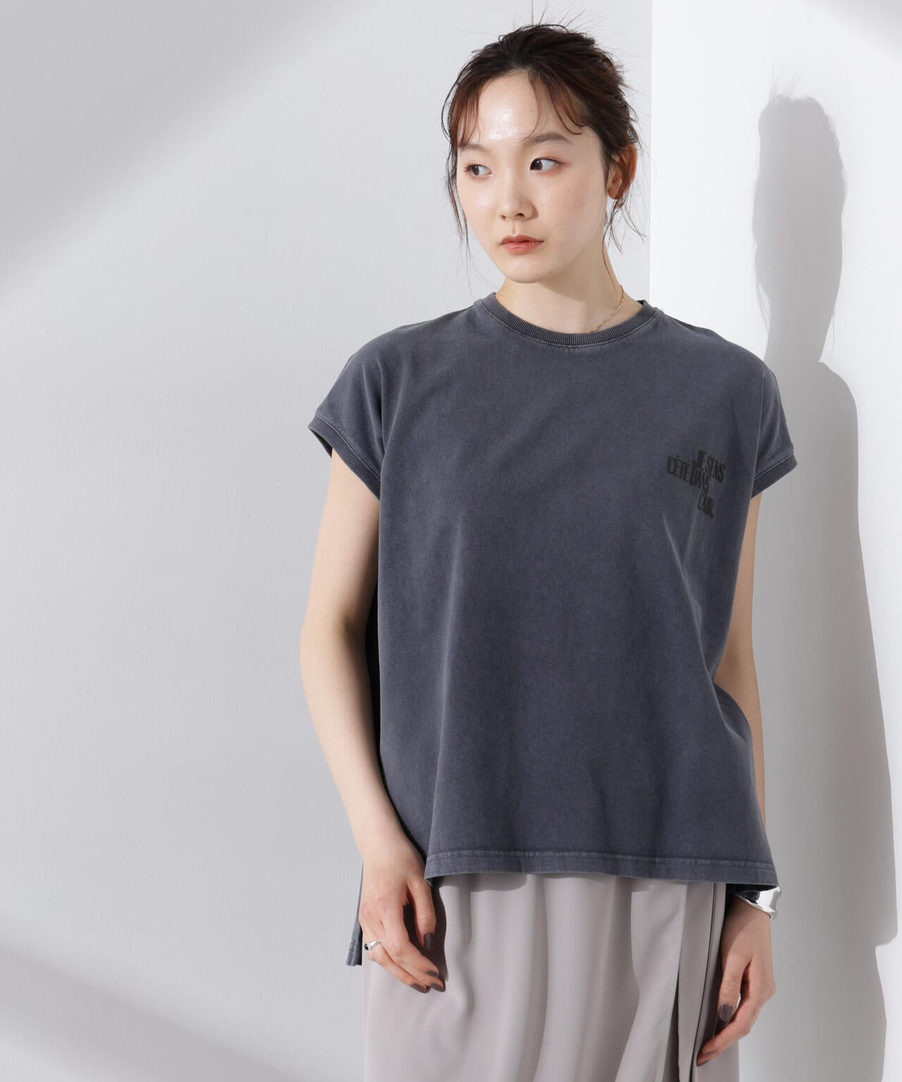 upper hights/BIG NO SLEEVE TEE 6715124023