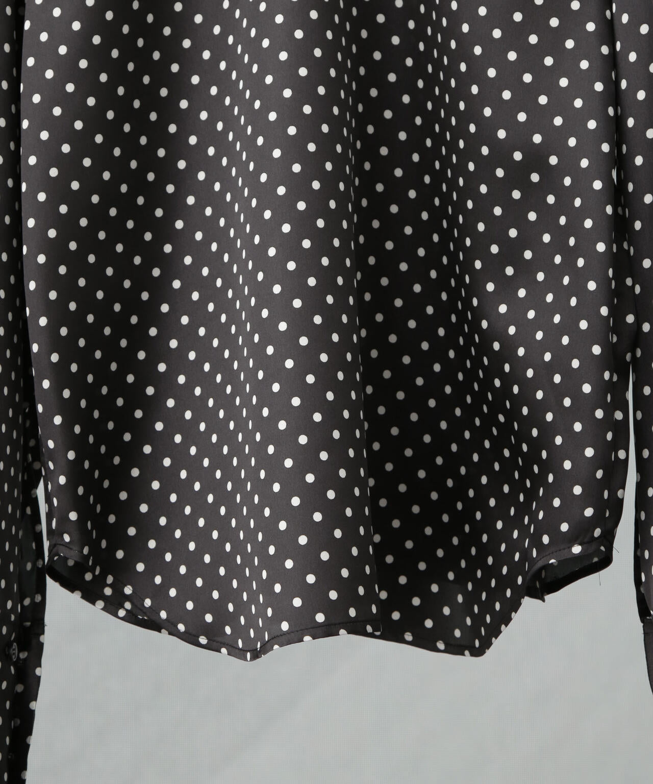 RhodolirioN/Bow Blouse - Polka Dots Sateen 6715120030