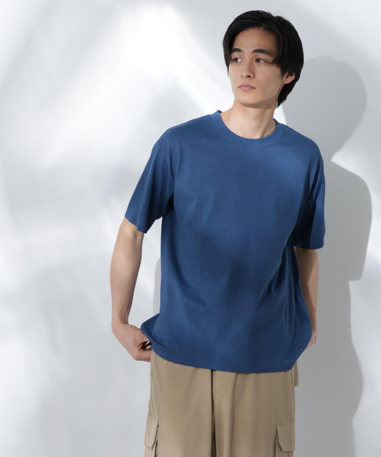 Anti Soaked(R)汗染み防止 De Light ミドルシルエットTシャツ 6685124211