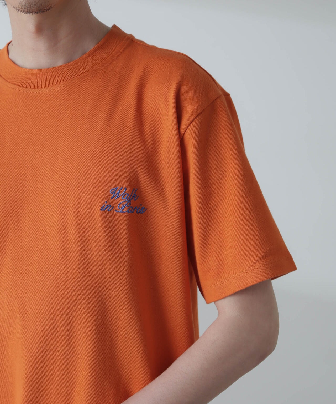 Walk in Paris/Le T-shirt mandarine brode 6704124046