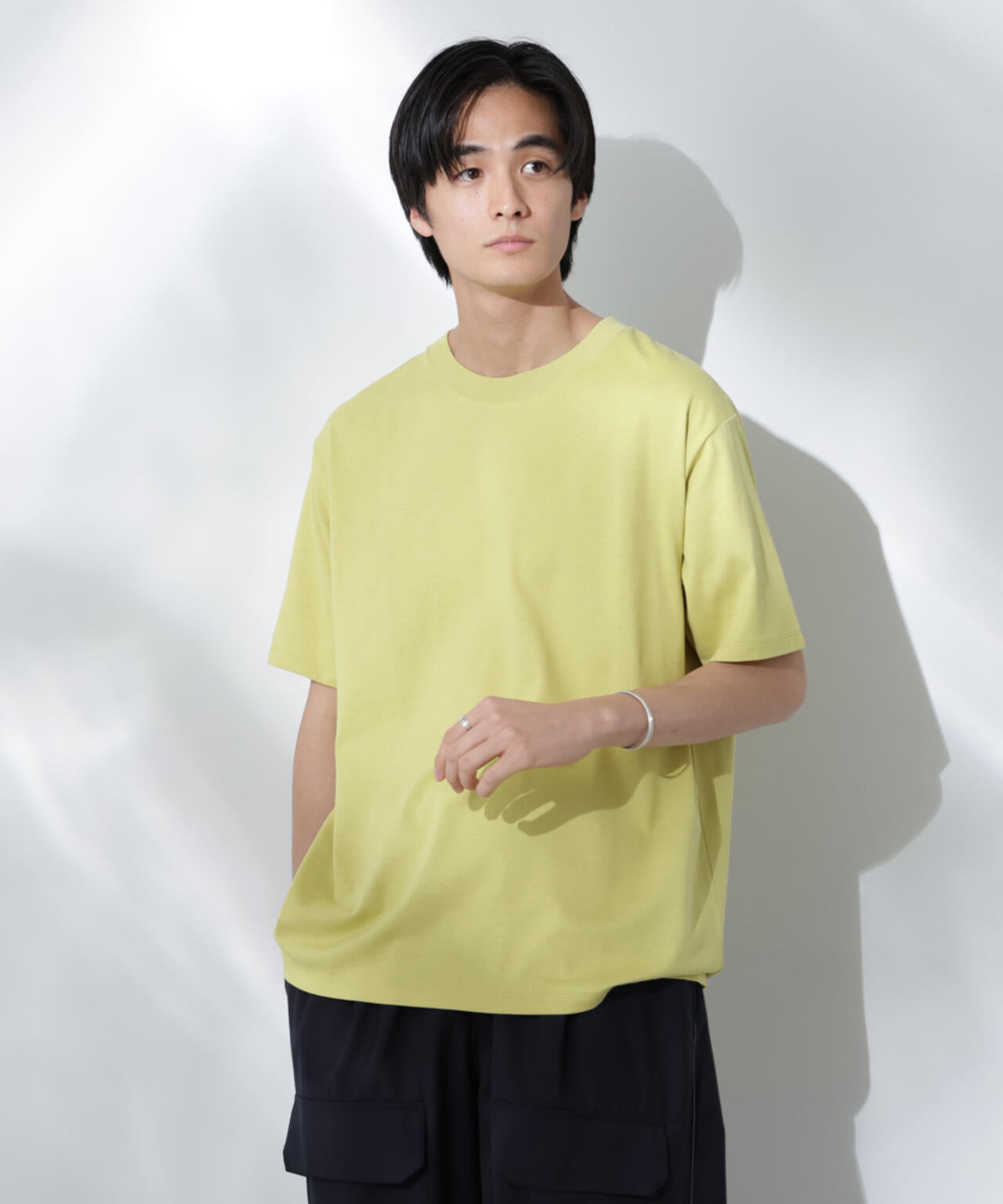 Anti Soaked(R)汗染み防止 De Light ミドルシルエットTシャツ 6685124211