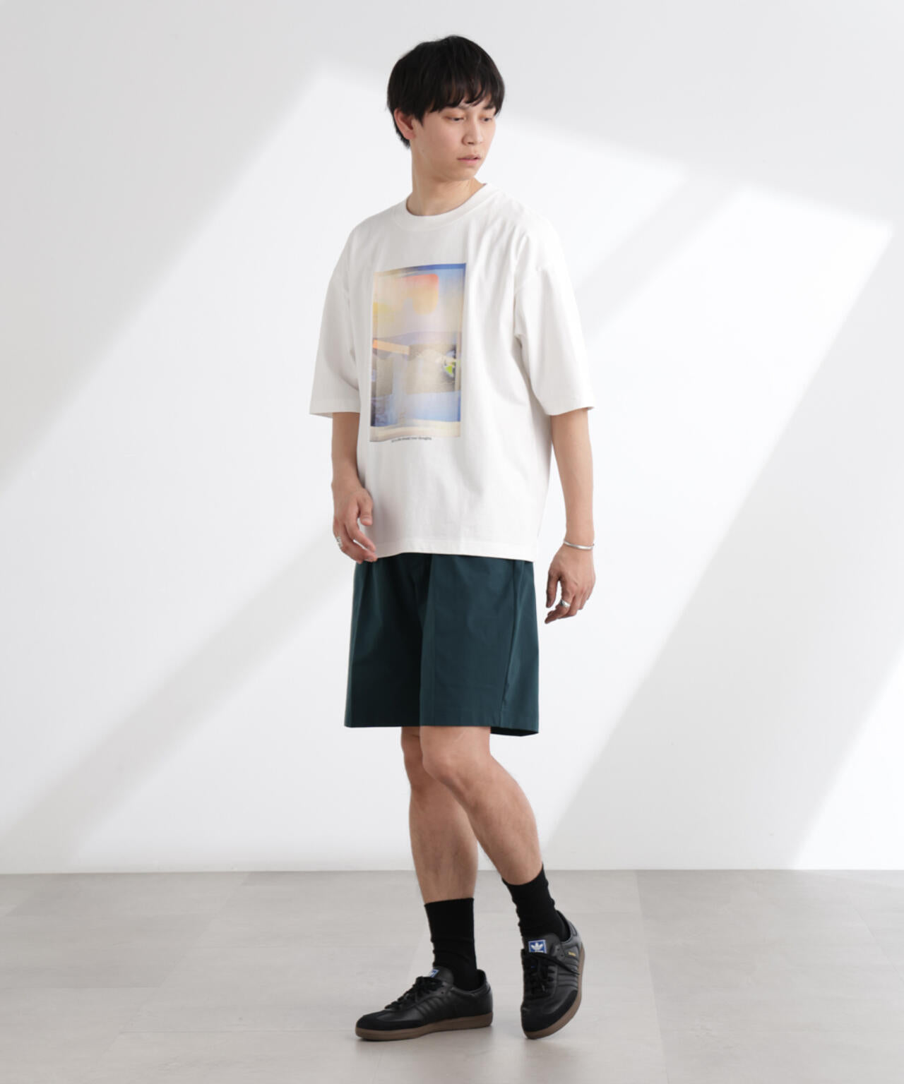 「MOFFISIE」1.0オリジナルプリント Tシャツ 半袖 6725124225