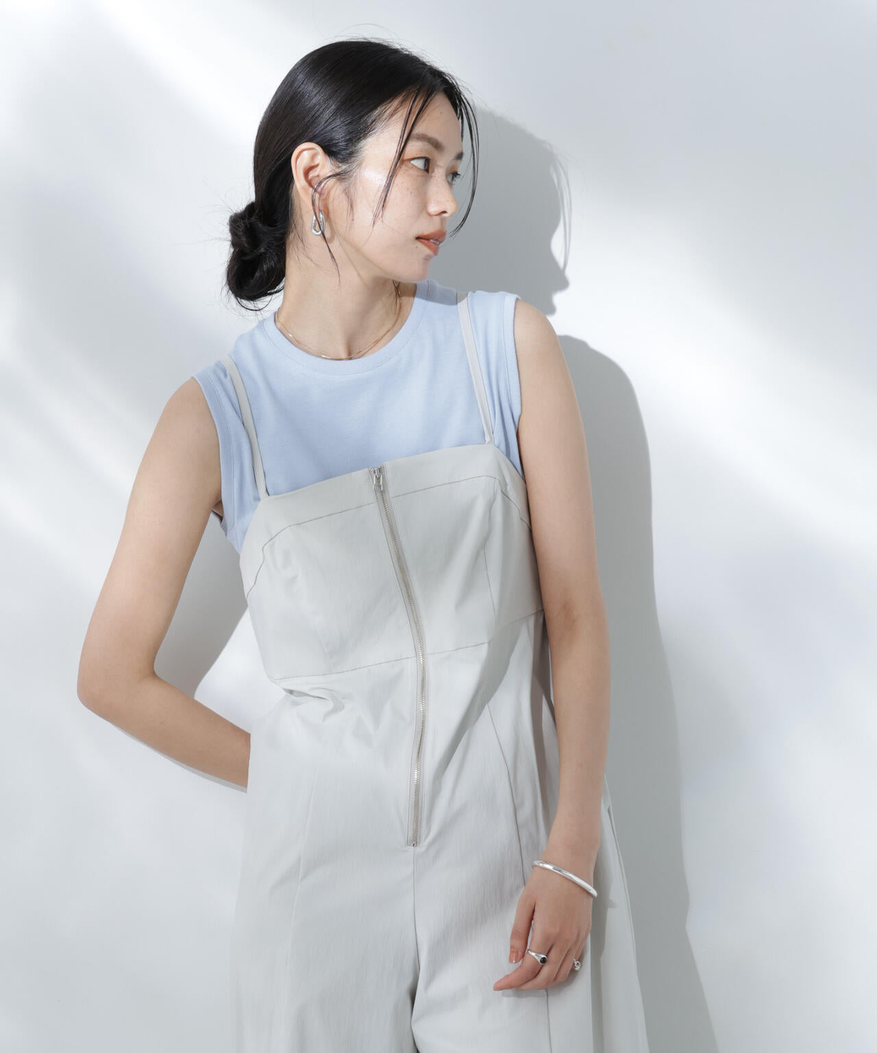 Anti Soaked(R) 汗染み防止カラフルノースリTシャツ 6695124307