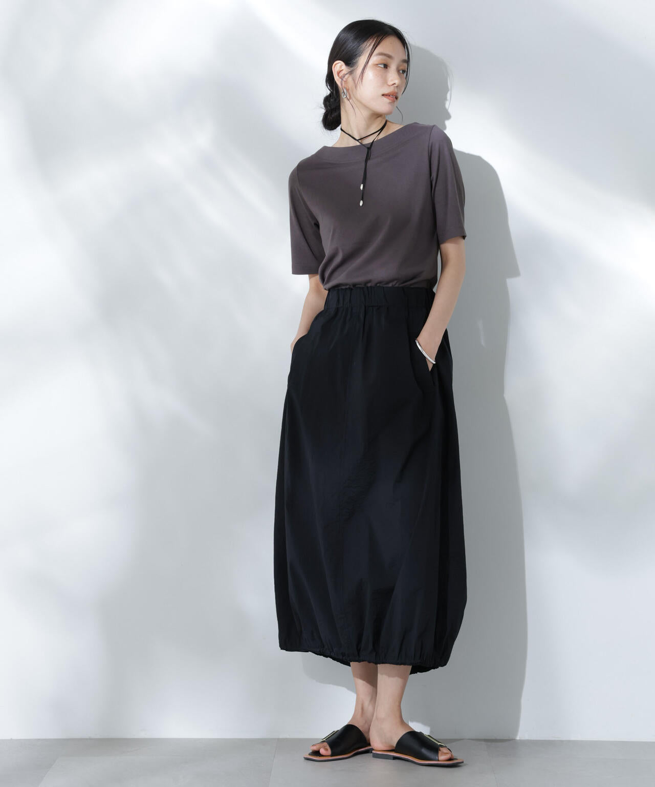 Anti Soaked(R) 汗染み防止ボートネックTシャツ 6695124303