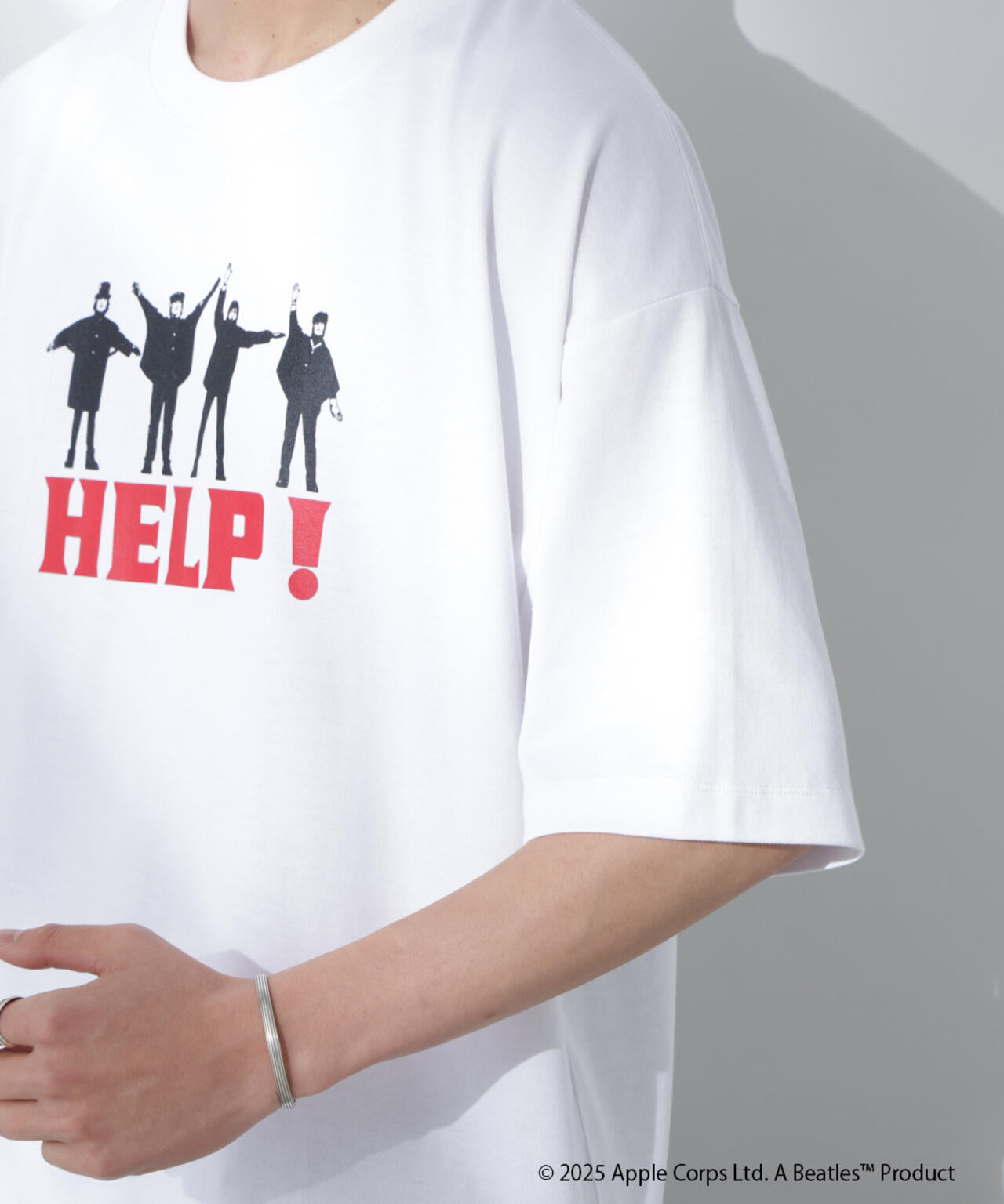 Anti Soaked(R)×BEATLES HELP 汗染み防止Tシャツ 6685124219