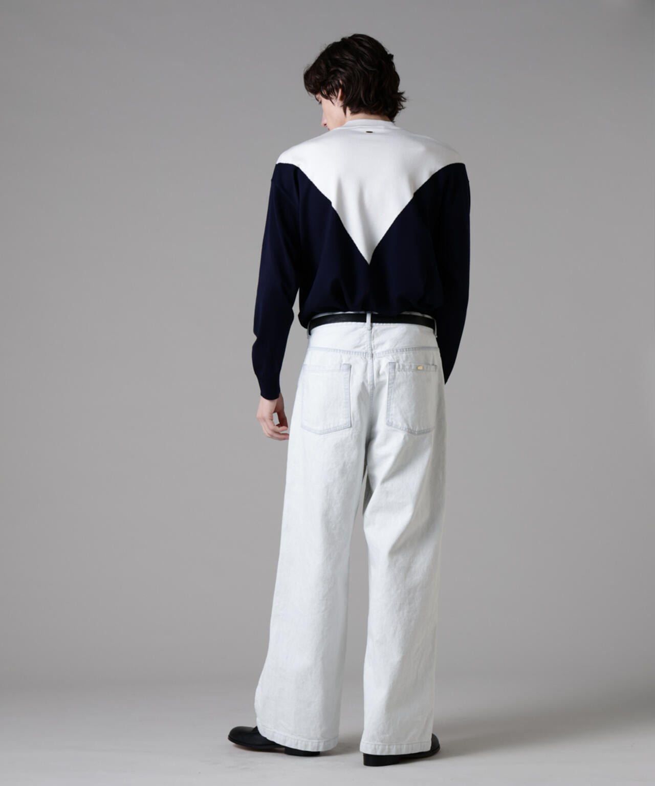「ASSEMBLANC」スーパーブリーチワイドデニムパンツ(セットアップ可) 6685127238