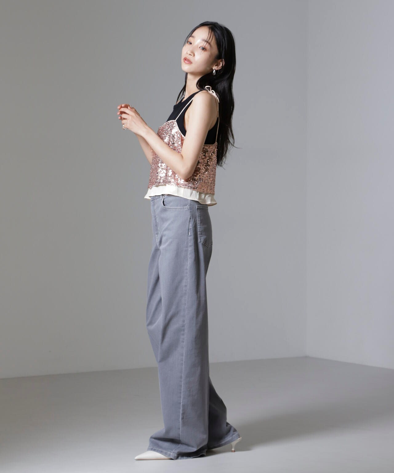 Baum und Pferdgarten/Sequins チューブキャミ(セットアップ可) 6714225002