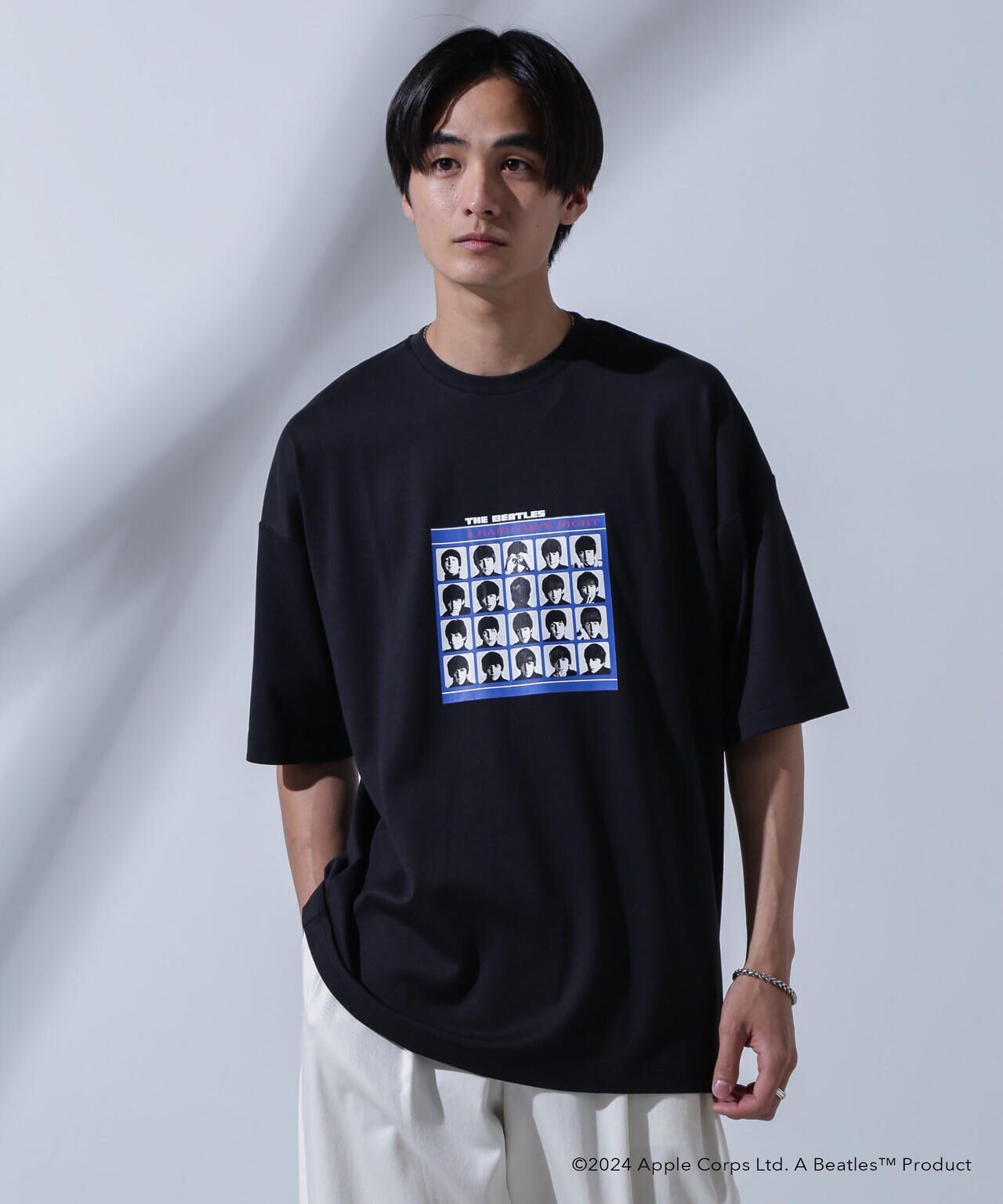 GOOD ROCK SPEED×Anti Soaked(R) 汗染み防止 「THE BEATLES」3 クルーネックビッグTシャツ 6684124244