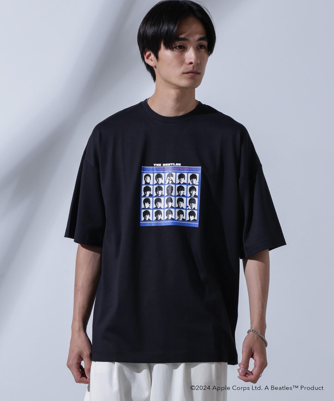 GOOD ROCK SPEED×Anti Soaked(R) 汗染み防止 「THE BEATLES」3 クルーネックビッグTシャツ 6684124244