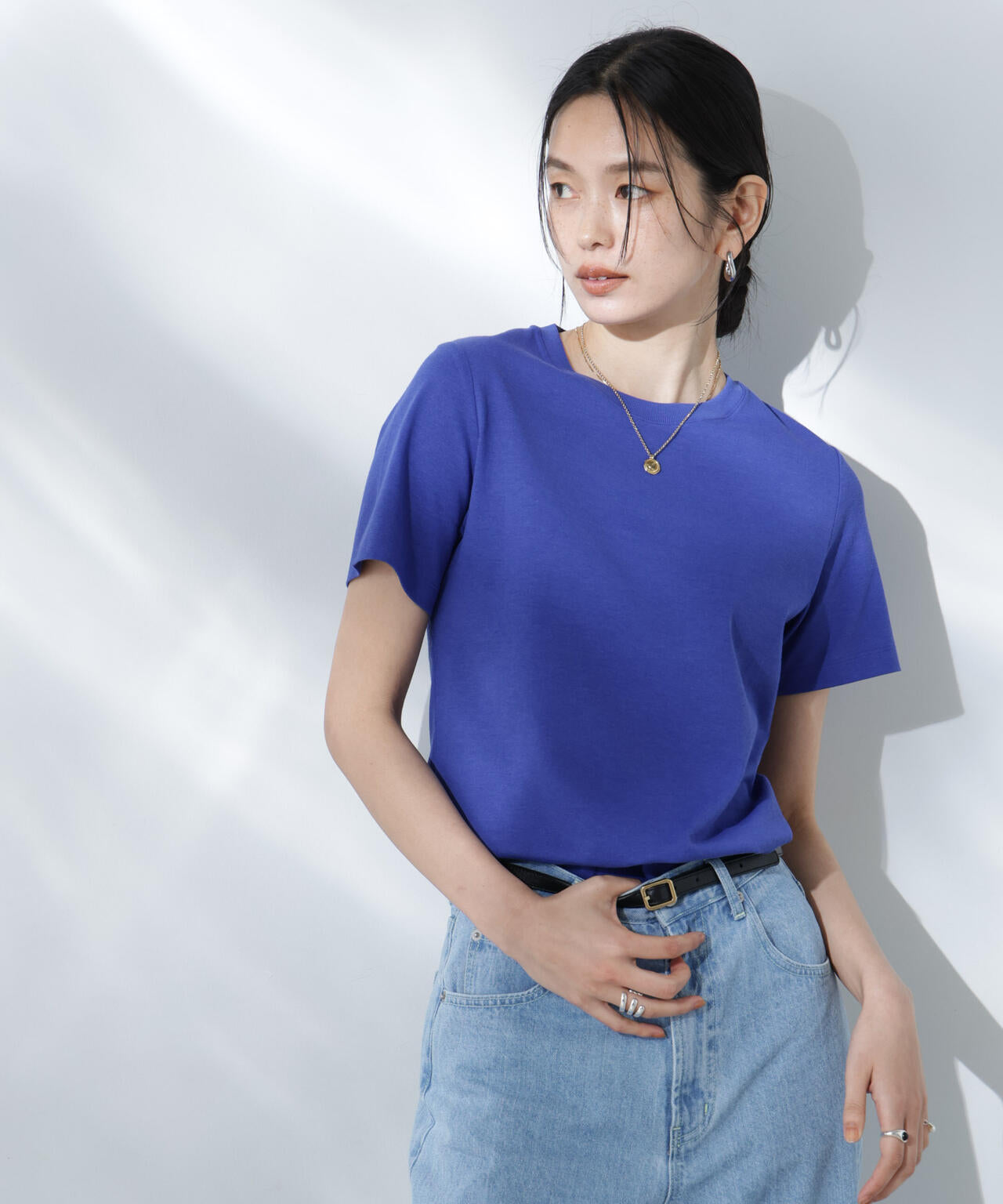 Anti Soaked(R) 汗染み防止カラフルクルーTシャツ 6695124306