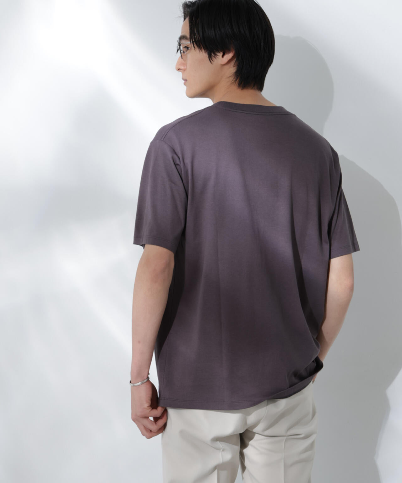 Anti Soaked(R)汗染み防止 De Light ミドルシルエットTシャツ 6685124211