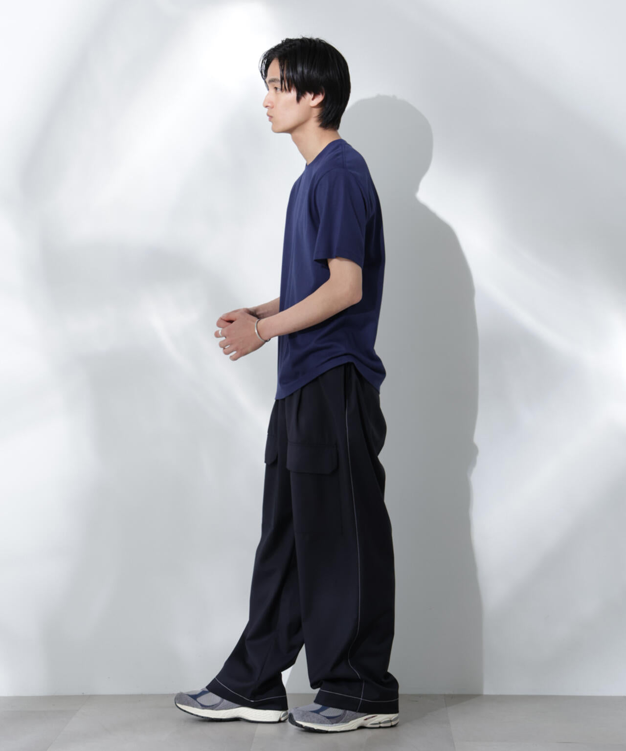 Anti Soaked(R) 汗染み防止 クルーネック レギュラーシルエットTシャツ 6685124202
