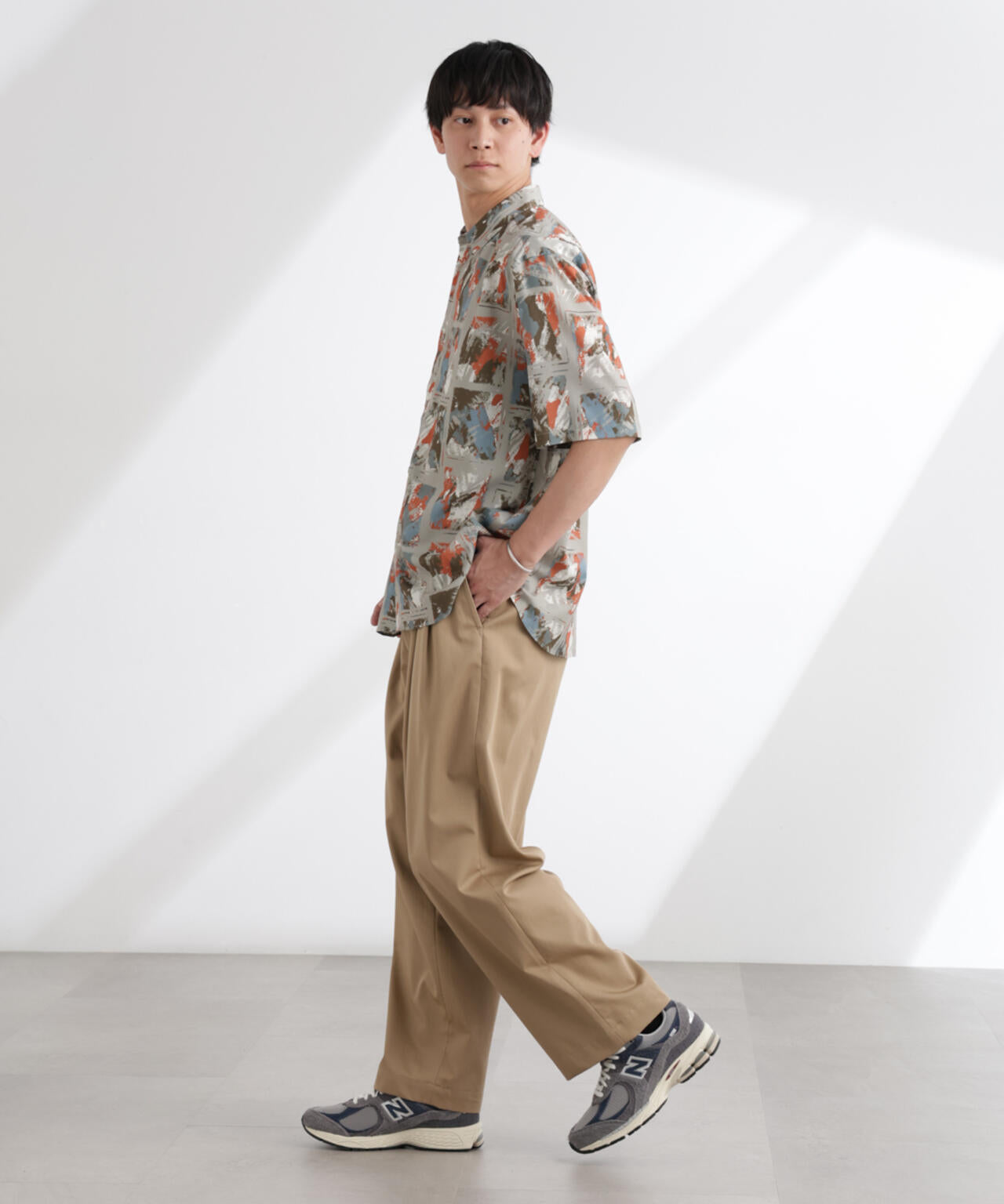 アート柄シャツ 半袖 6725121222
