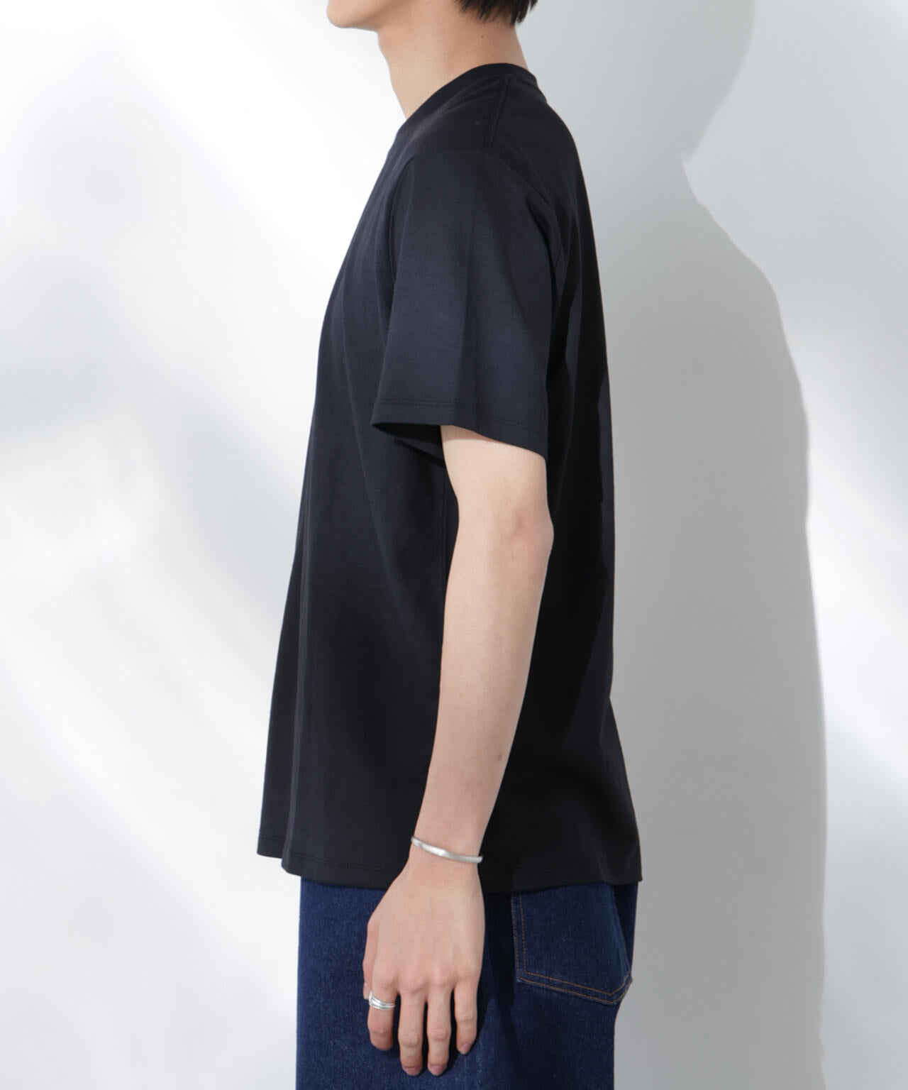 Anti Soaked(R) 汗染み防止 クルーネック レギュラーシルエットTシャツ 6685124202