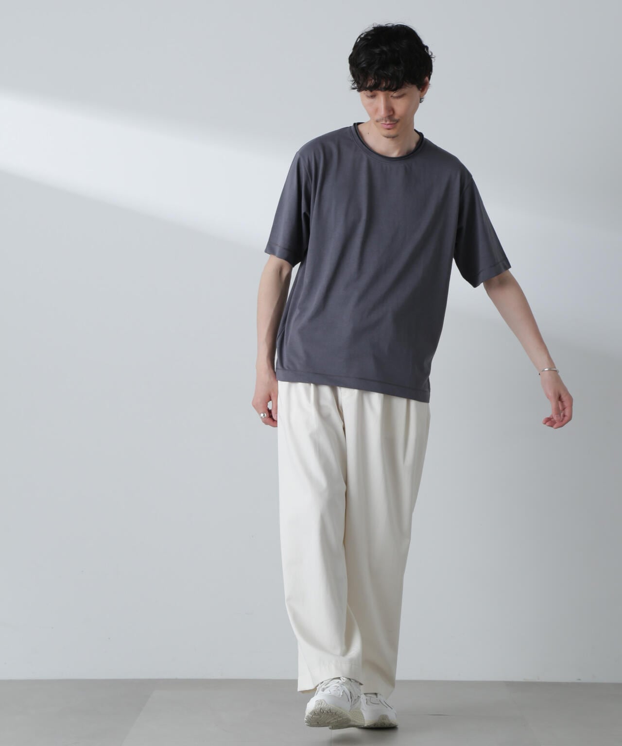 ダブルロールネック プレーティングTシャツ 6684124251