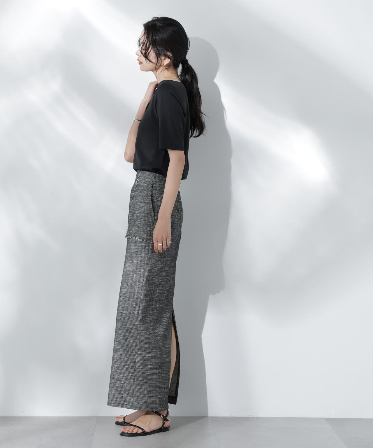 Anti Soaked(R) 汗染み防止ボートネックTシャツ 6695124303