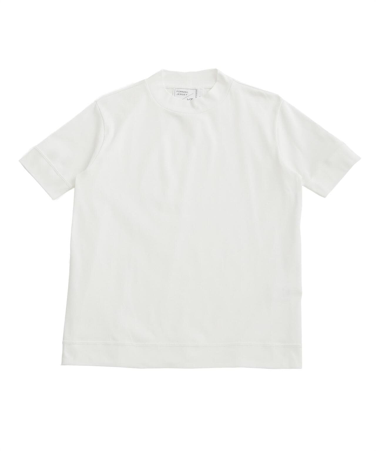 LB.03/「FORMAL JERSEY」モックネックカットソー半袖 6683124216