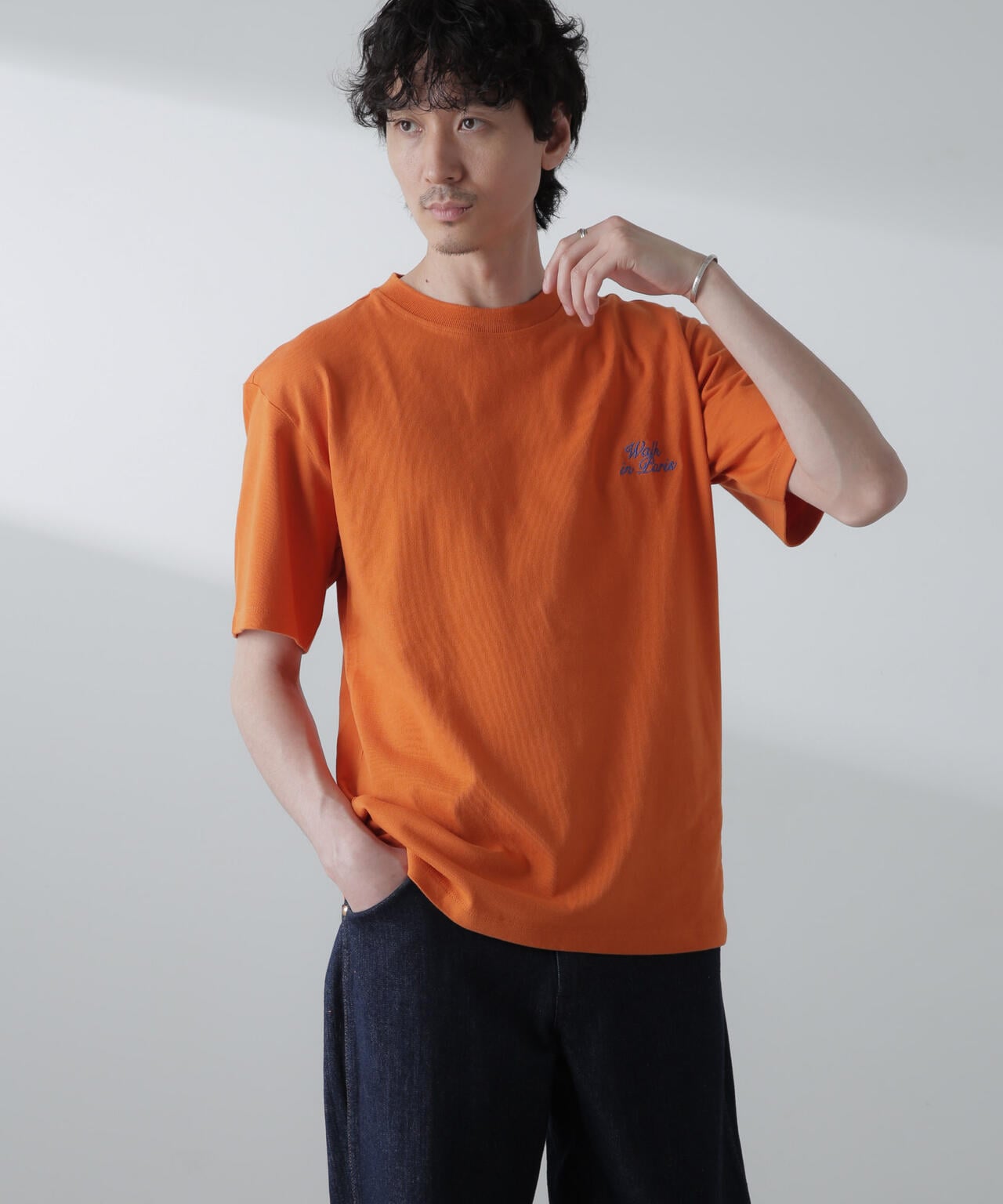 Walk in Paris/Le T-shirt mandarine brode 6704124046