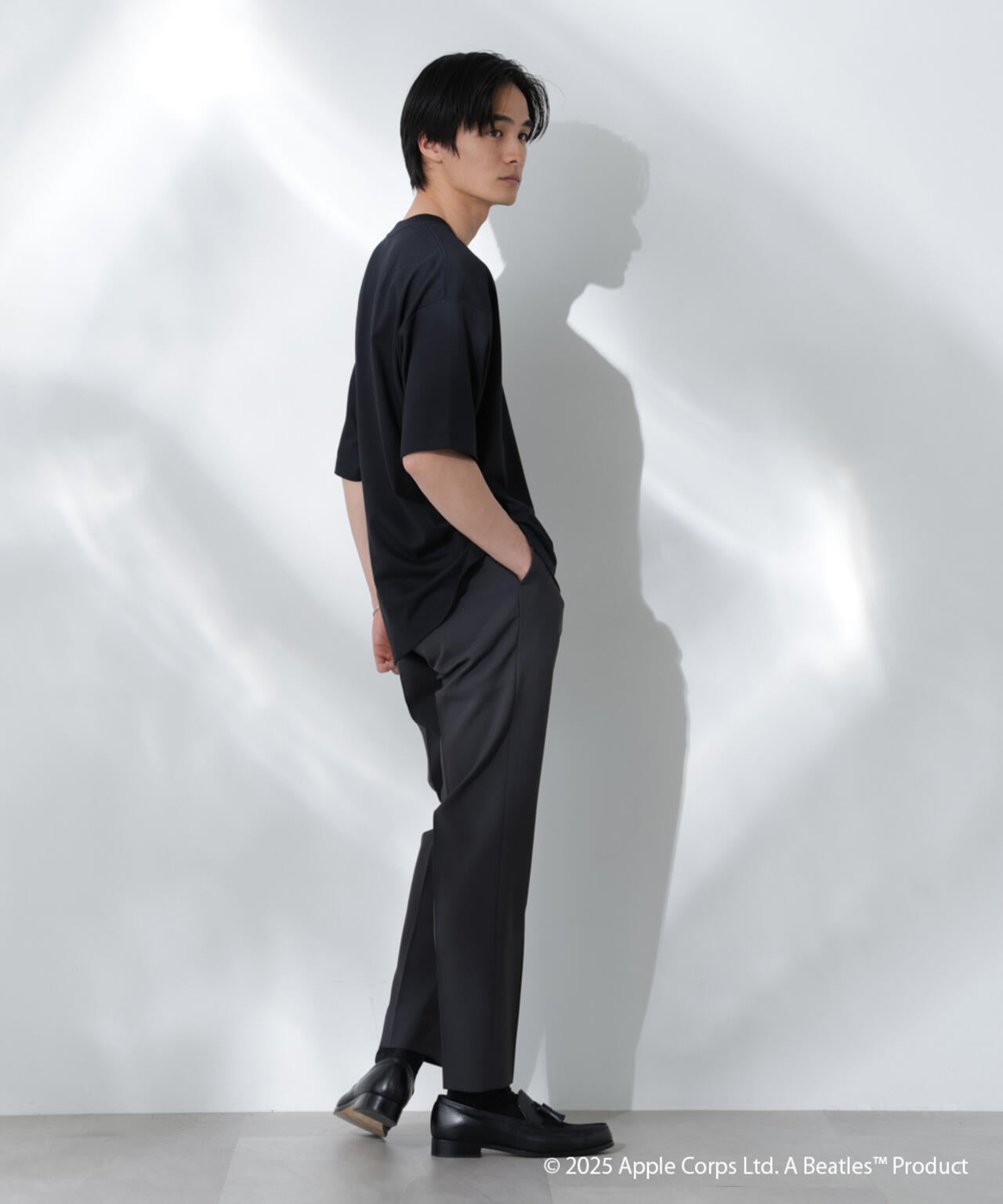 Anti Soaked(R)×BEATLES LOVE ME DO汗染み防止Tシャツ 6685124218