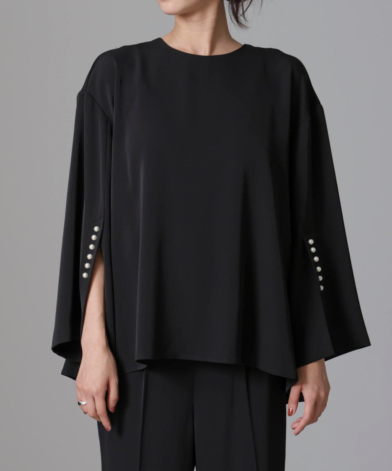 troisiemechaco/DOUBLE CLOTH セットアップパンツ 6714229002
