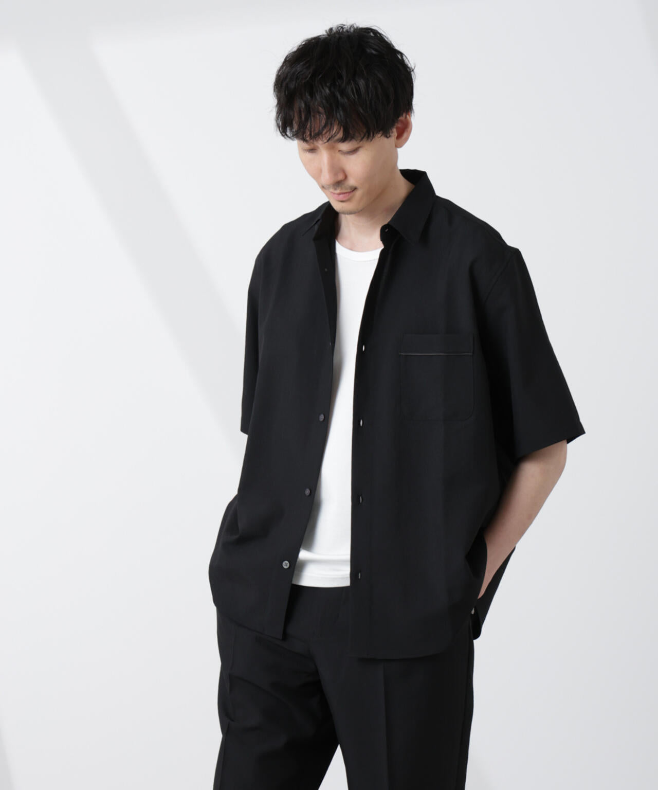 セオアルファシャツ 半袖(セットアップ可) 6725121208