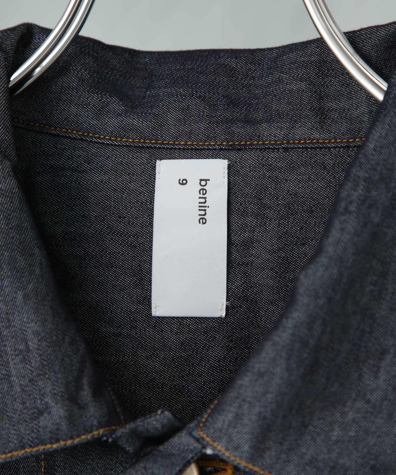 benine 9/6oz Silk Denim Work Jacket 6705112038