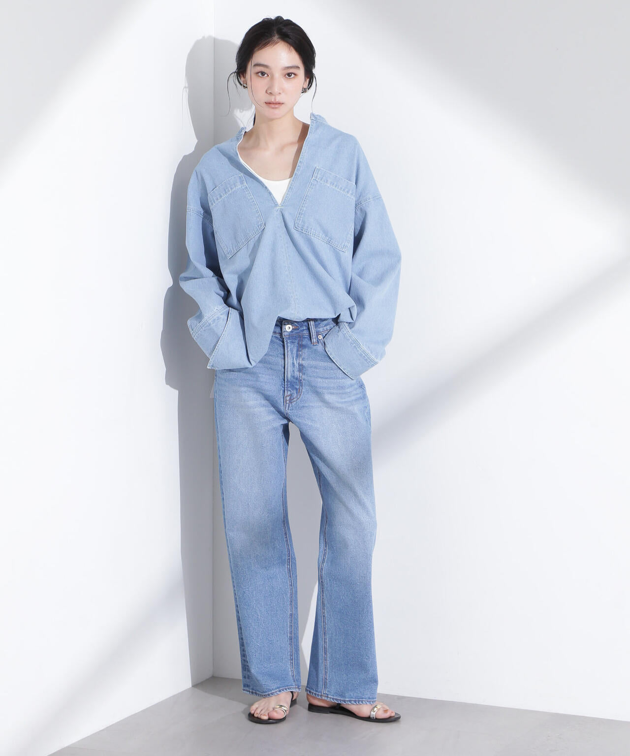 「MC」”TIMELESS WARDROBE”ストレートフィットデニム 6695127316