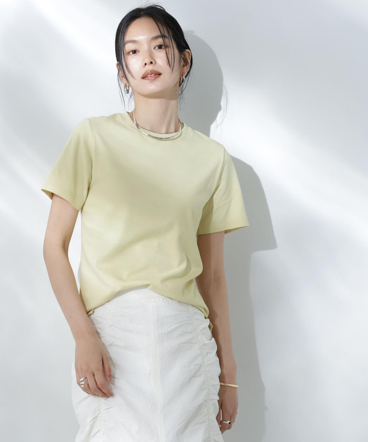 Anti Soaked(R) 汗染み防止カラフルクルーTシャツ 6695124306