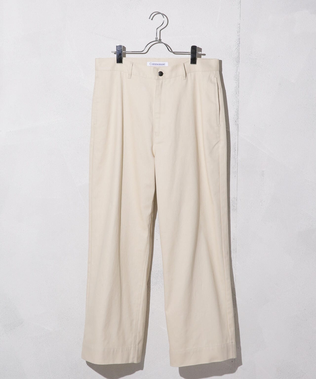 WEB限定/「Commonuse」コットンツイルワイドパンツ 6743227214
