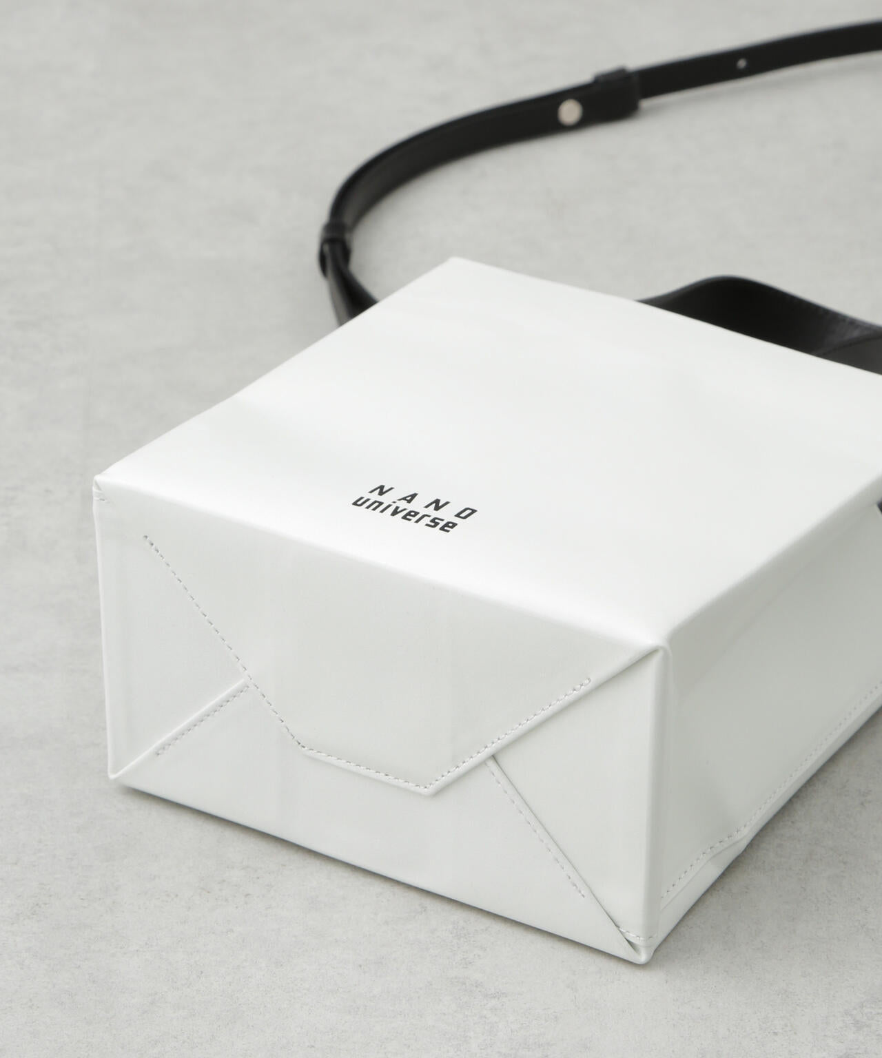 UNKNOWN PRODUCTS/別注 Leather Paper Bag Small 6705132188